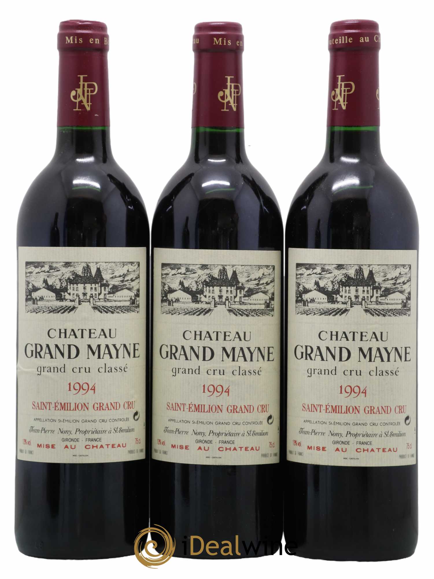 Château Grand Mayne Grand Cru Classé 1994 - Lot de 12 bouteilles - 1