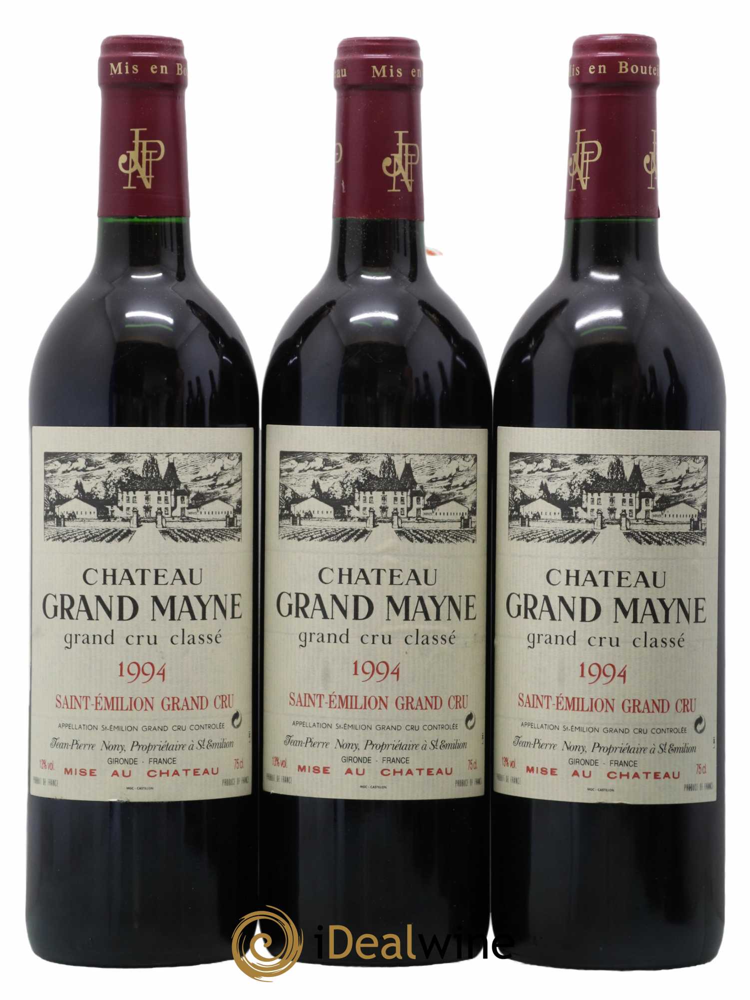 Château Grand Mayne Grand Cru Classé 1994 - Lot de 12 bouteilles - 2