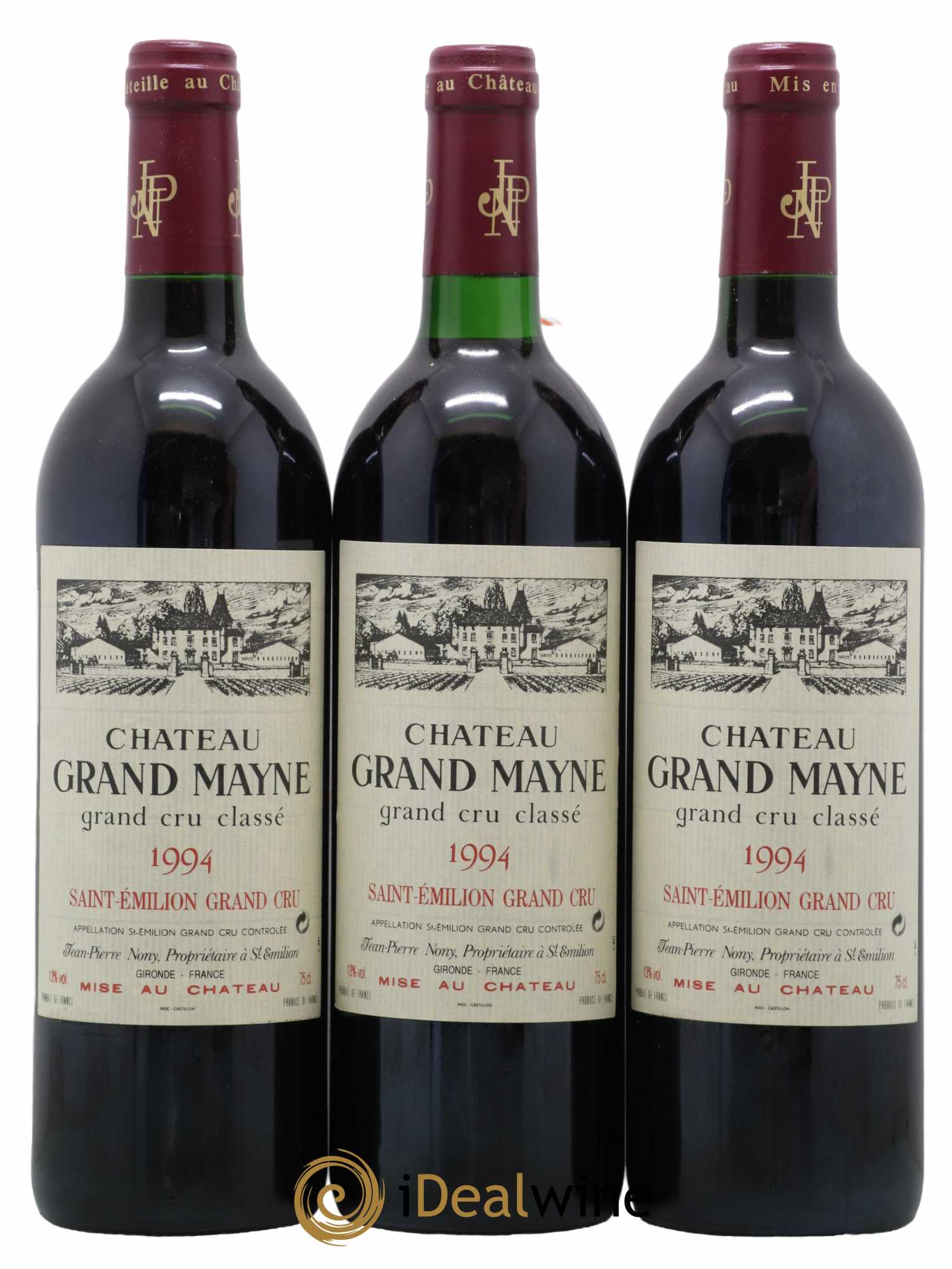 Château Grand Mayne Grand Cru Classé 1994 - Lot de 12 bouteilles - 3