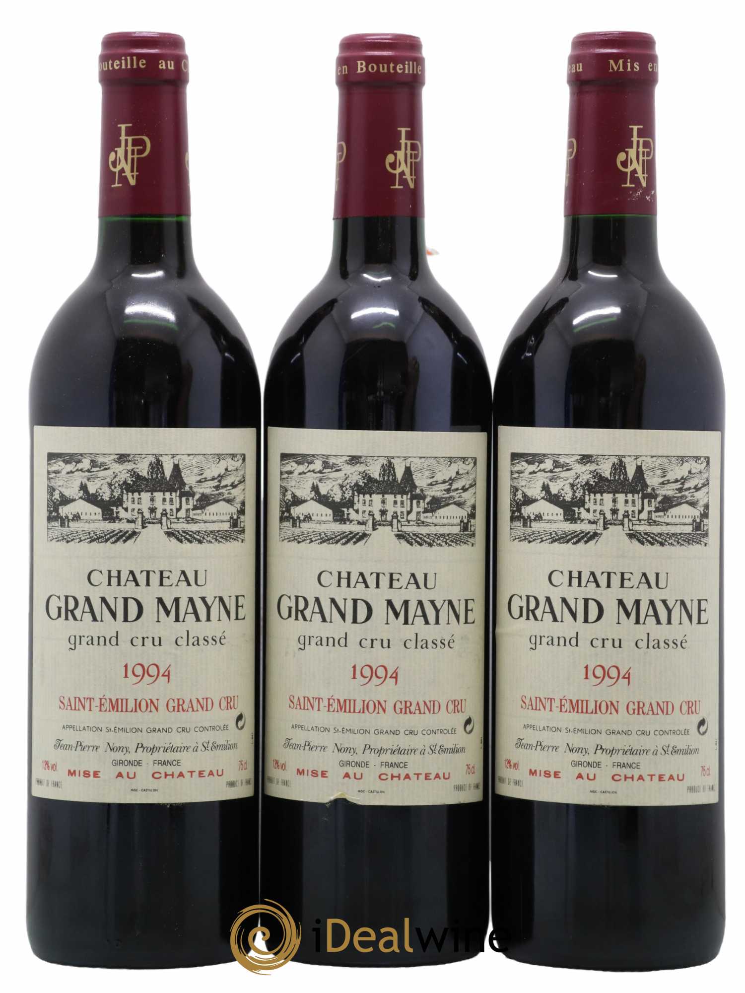 Château Grand Mayne Grand Cru Classé 1994 - Lot de 12 bouteilles - 4