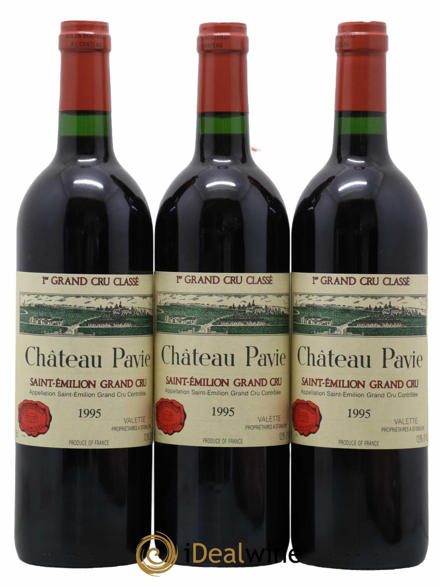 Château Pavie 1er Grand Cru Classé A 1995 - Lot de 12 bouteilles - 2