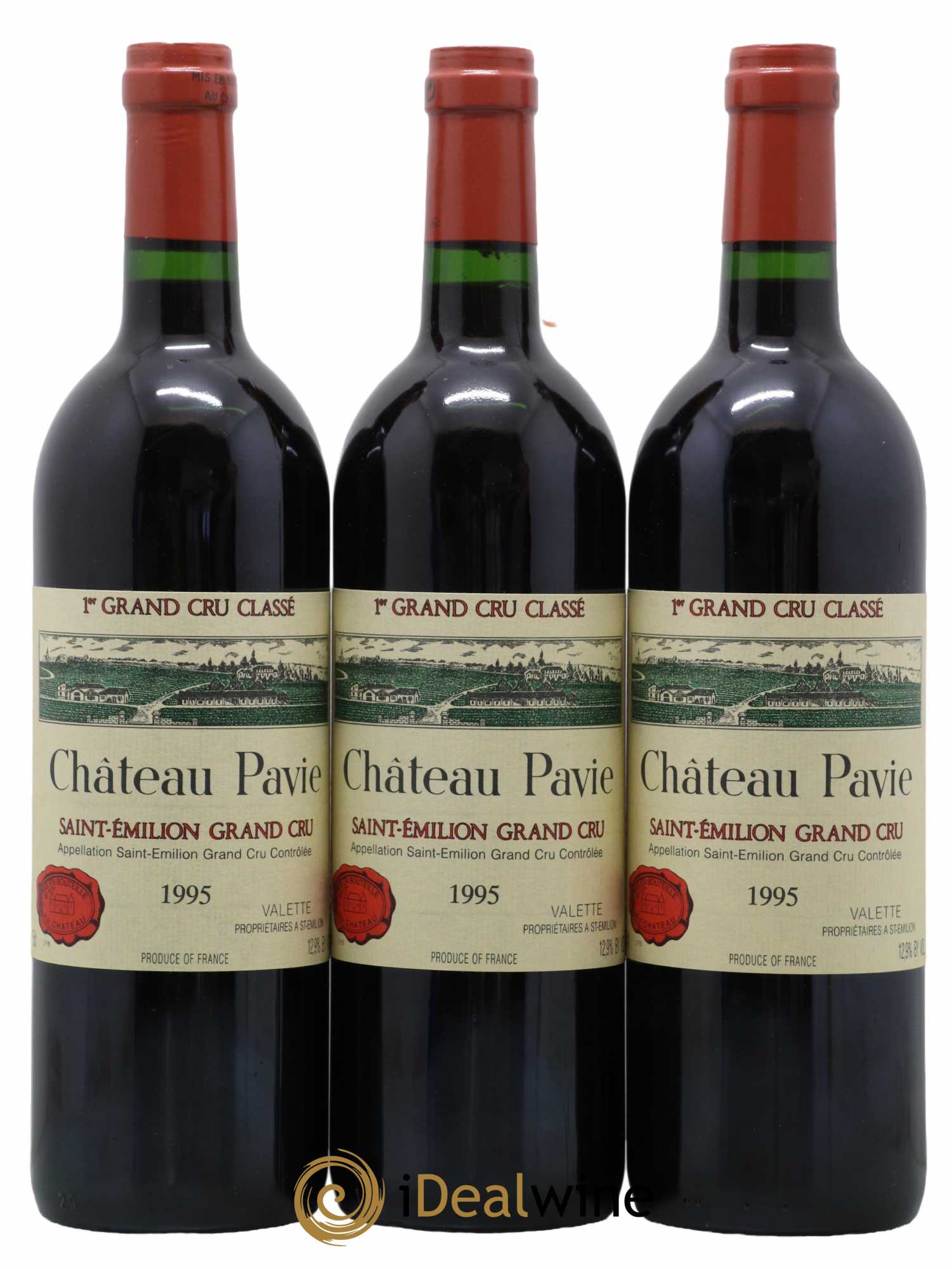 Château Pavie 1er Grand Cru Classé A 1995 - Lot de 12 bouteilles - 4