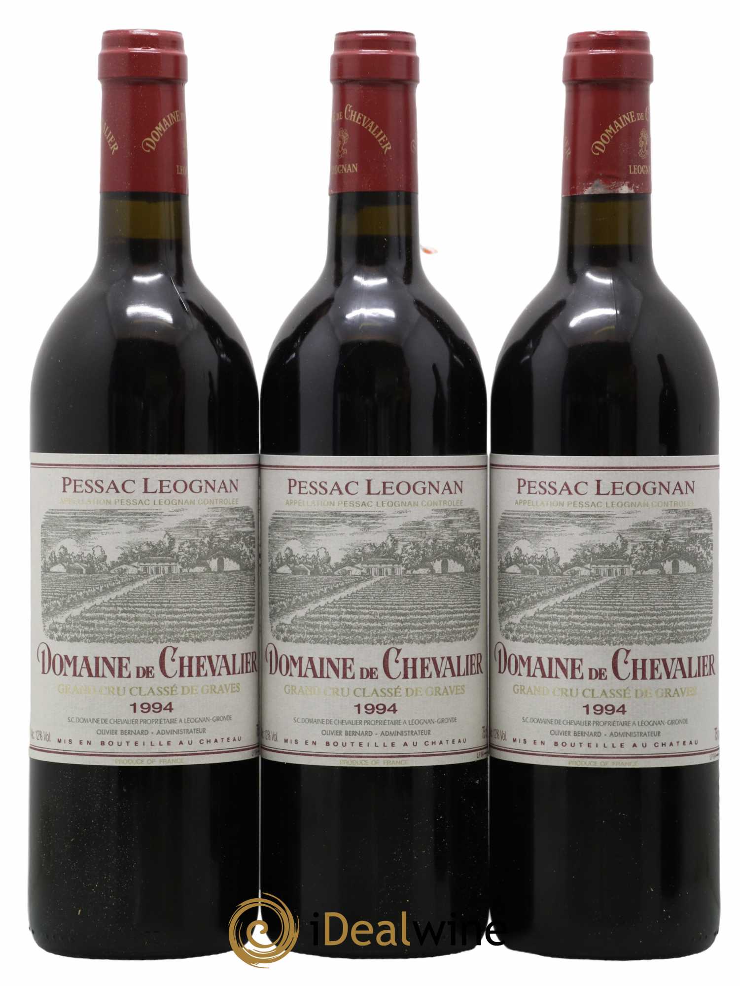 Domaine de Chevalier Cru Classé de Graves 1994 - Lot de 12 bouteilles - 1