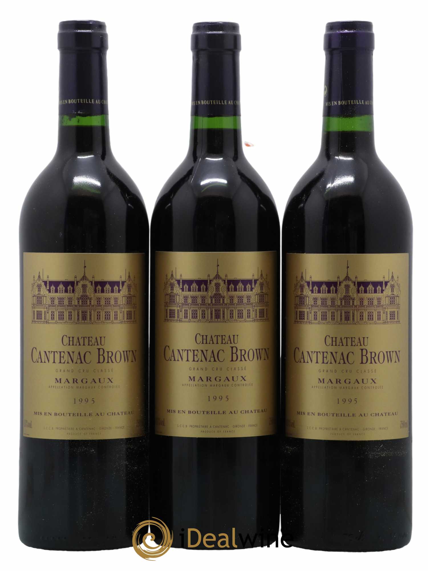 Château Cantenac Brown 3ème Grand Cru Classé 1995 - Lot de 12 bouteilles - 4