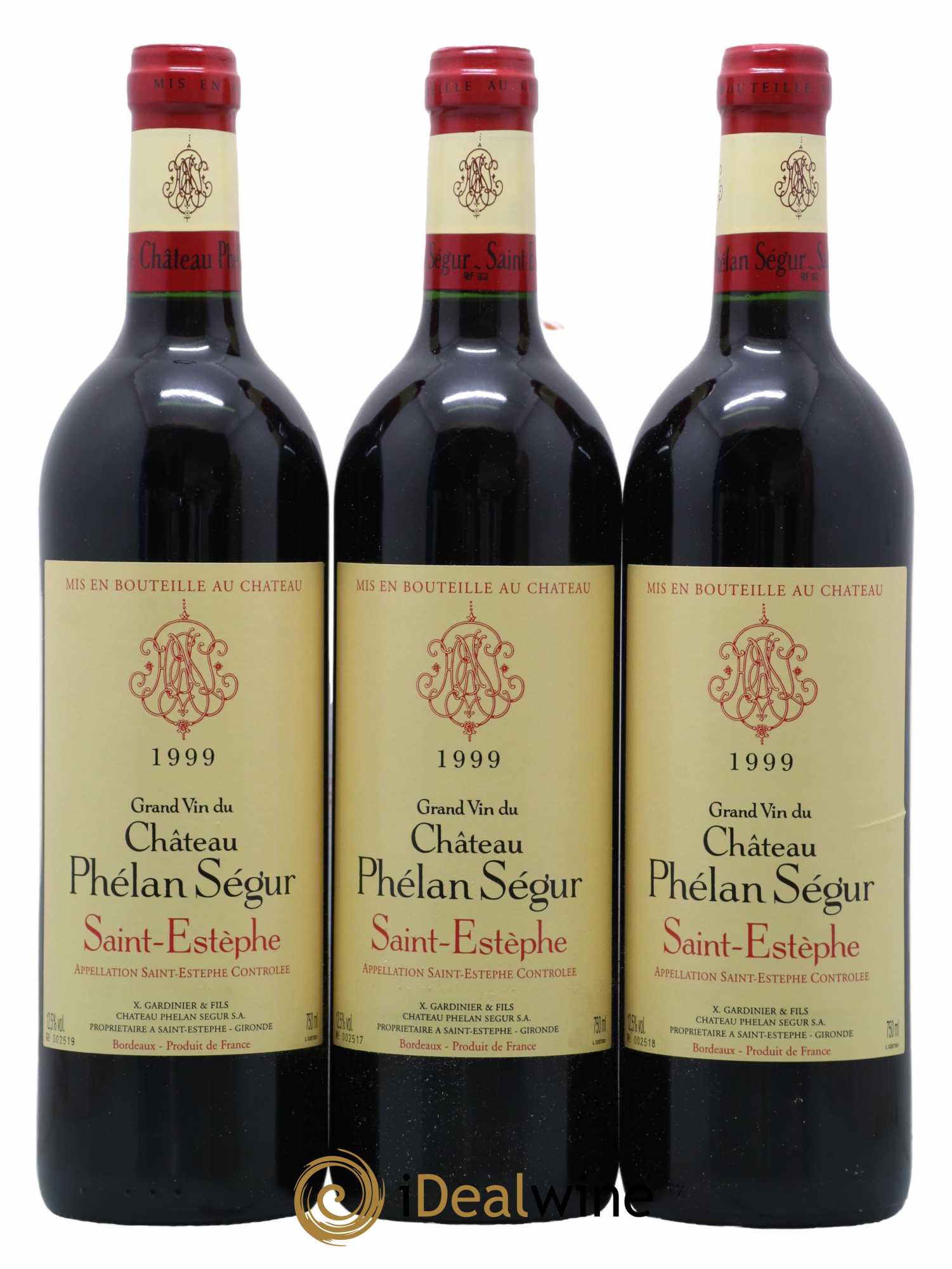 Château Phélan Ségur 1999 - Lot de 12 bouteilles - 3