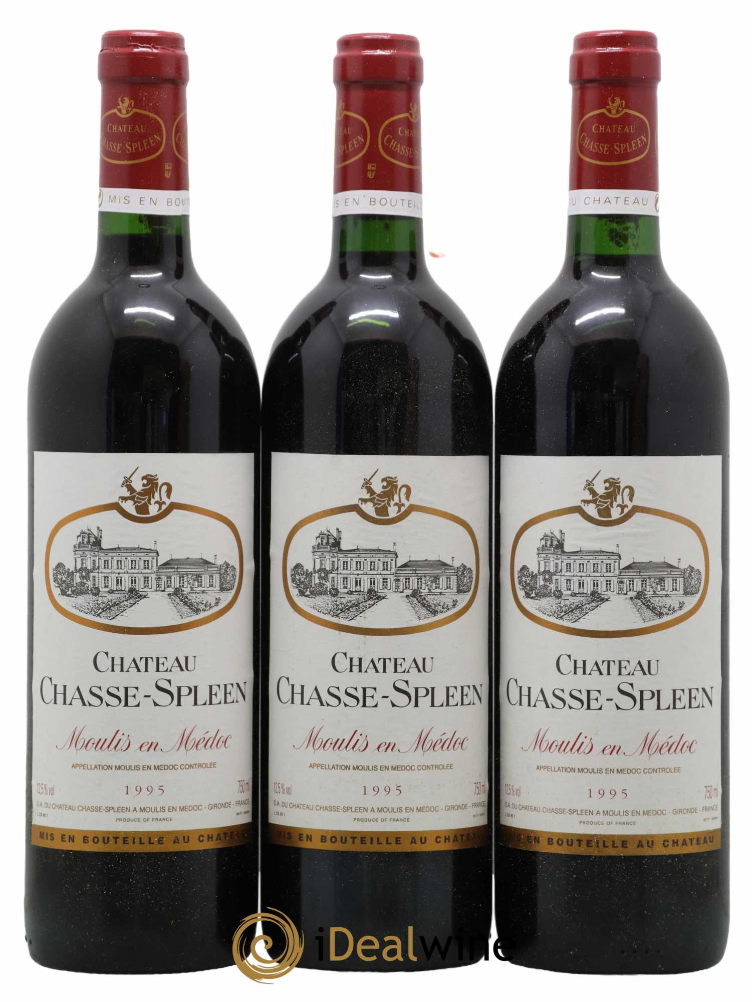 Château Chasse Spleen 1995 - Lot de 12 bouteilles - 3