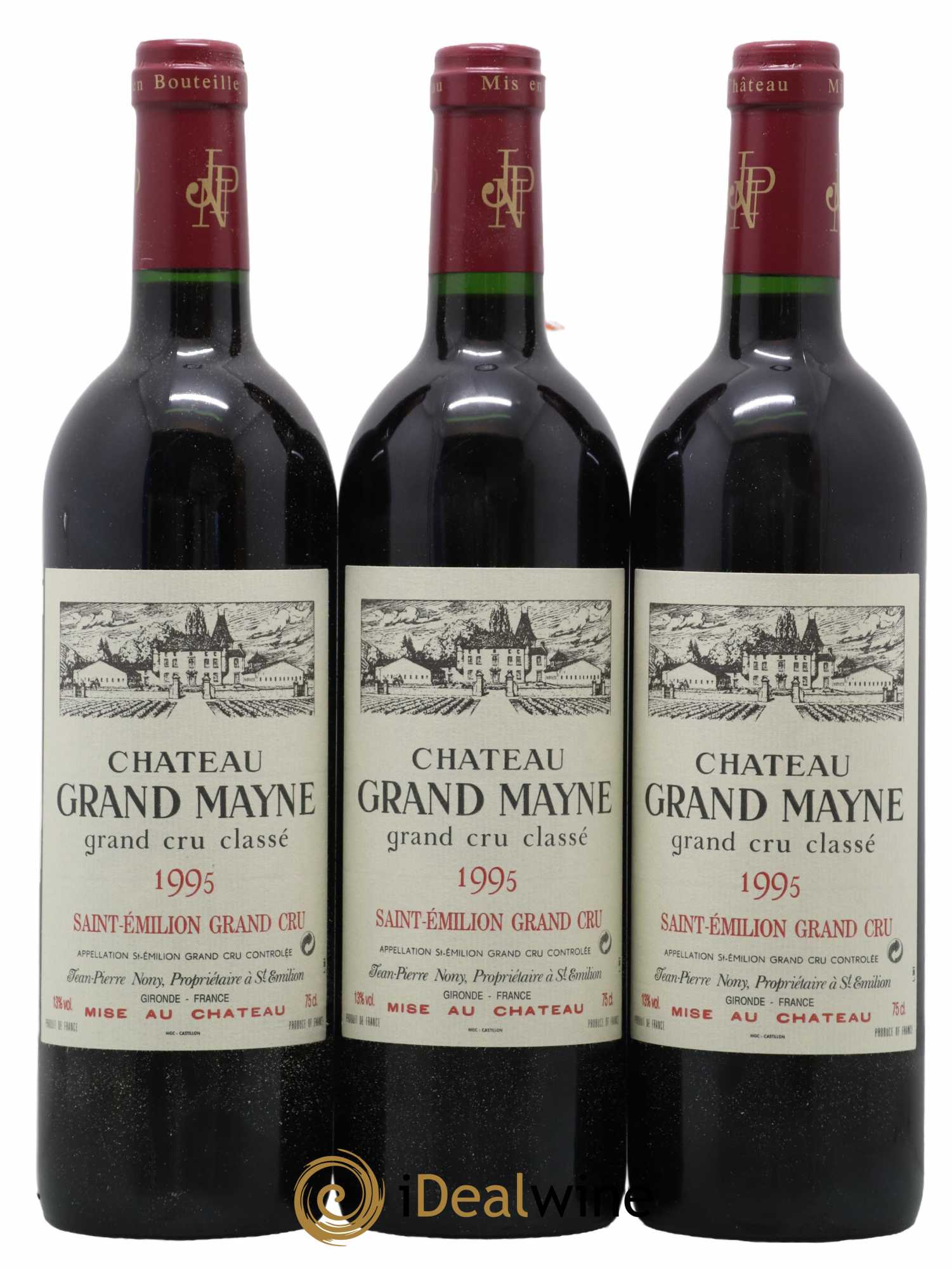 Château Grand Mayne Grand Cru Classé 1995 - Lot de 12 bouteilles - 2