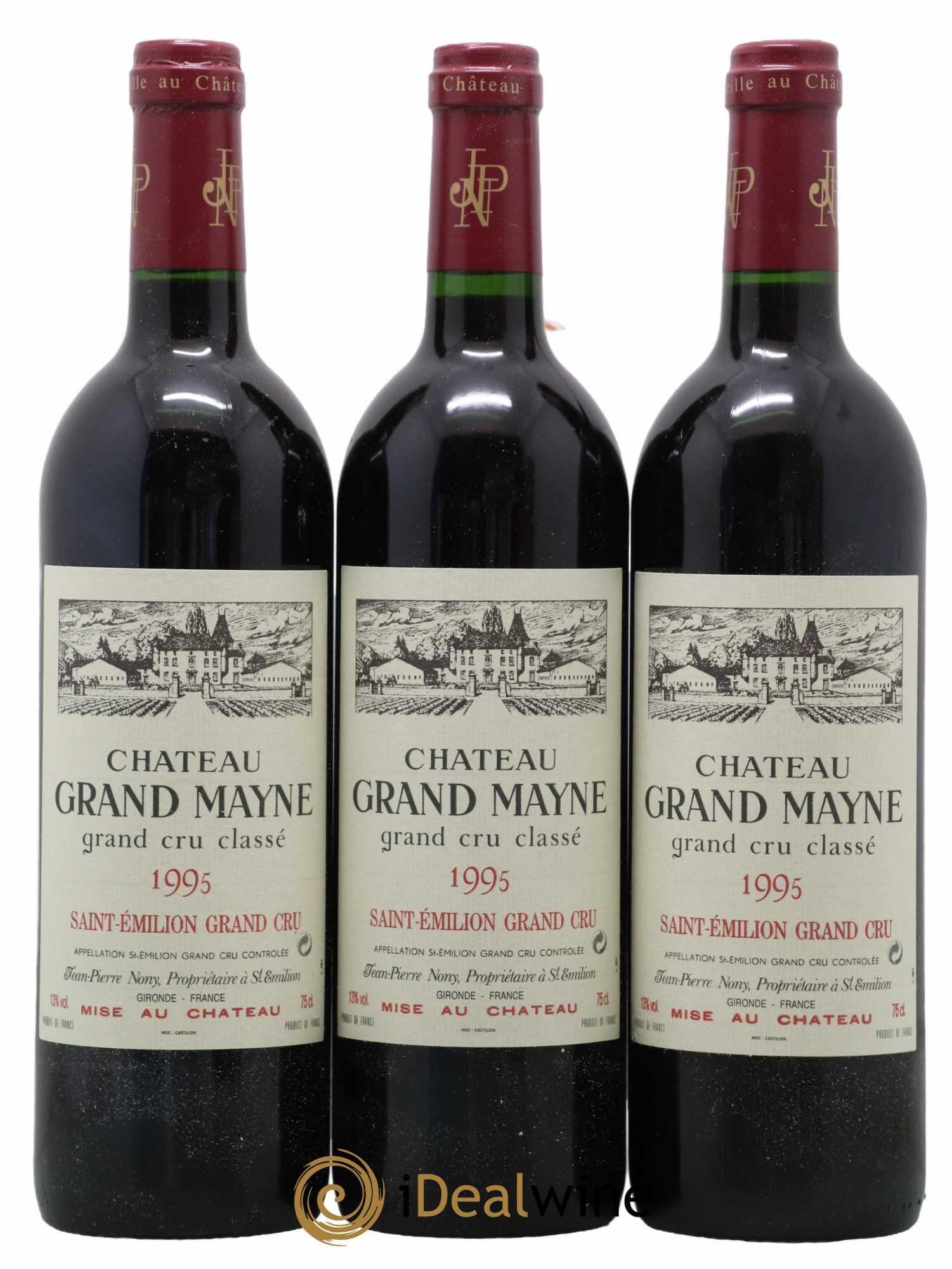 Château Grand Mayne Grand Cru Classé 1995 - Lot de 12 bouteilles - 3