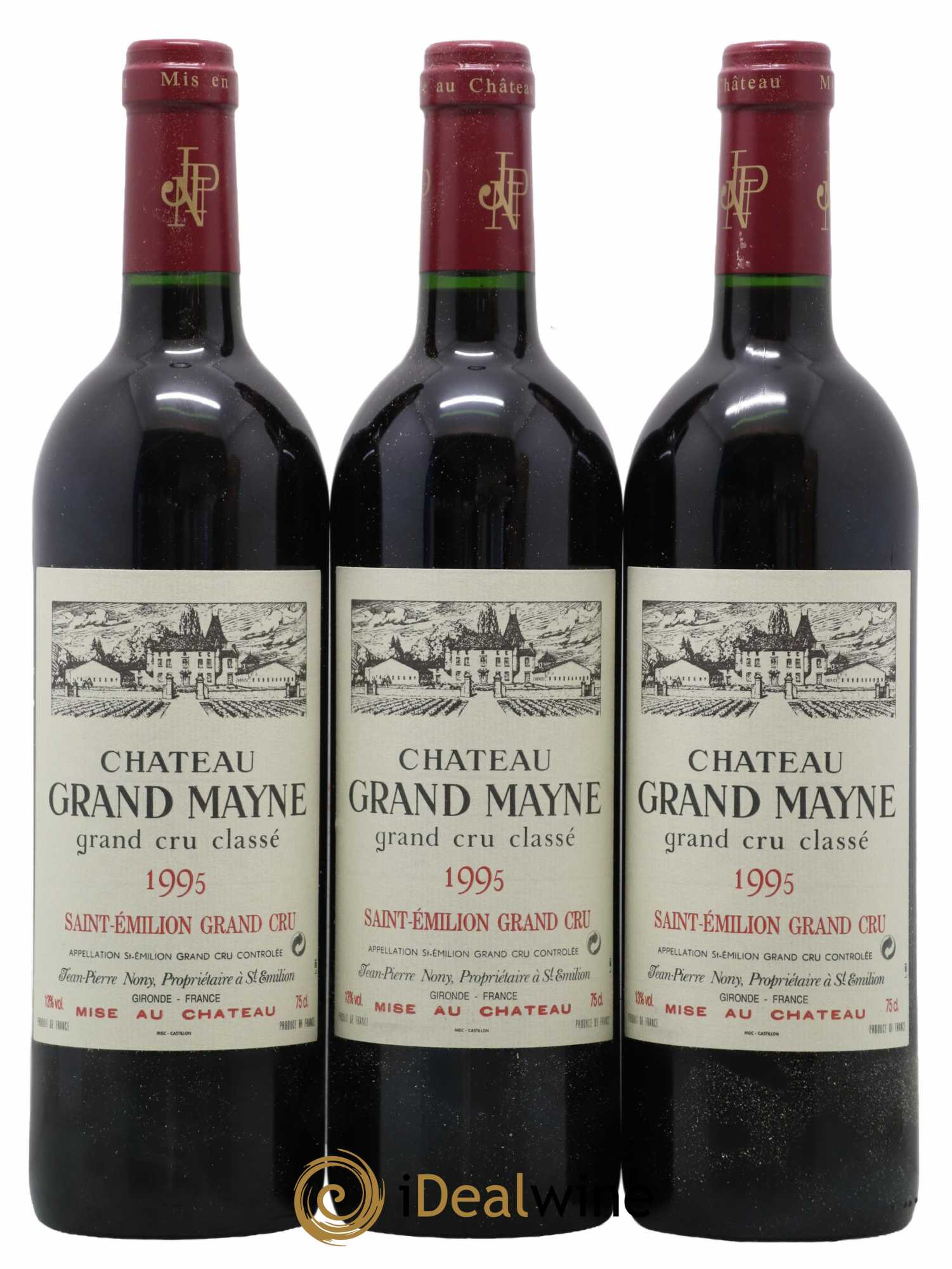 Château Grand Mayne Grand Cru Classé 1995 - Lot de 12 bouteilles - 4