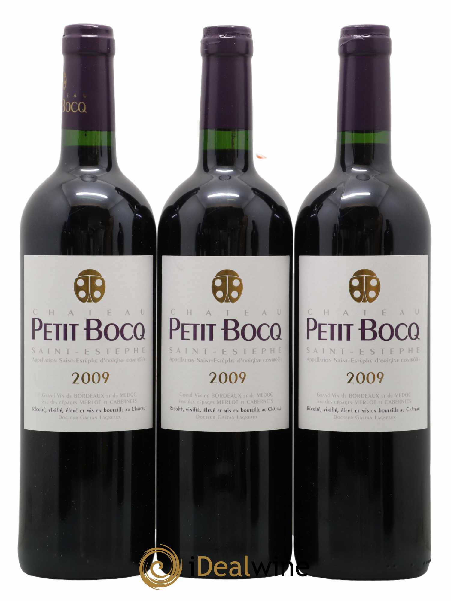 Château Petit Bocq Cru Bourgeois 2009 - Lot de 12 bouteilles - 2