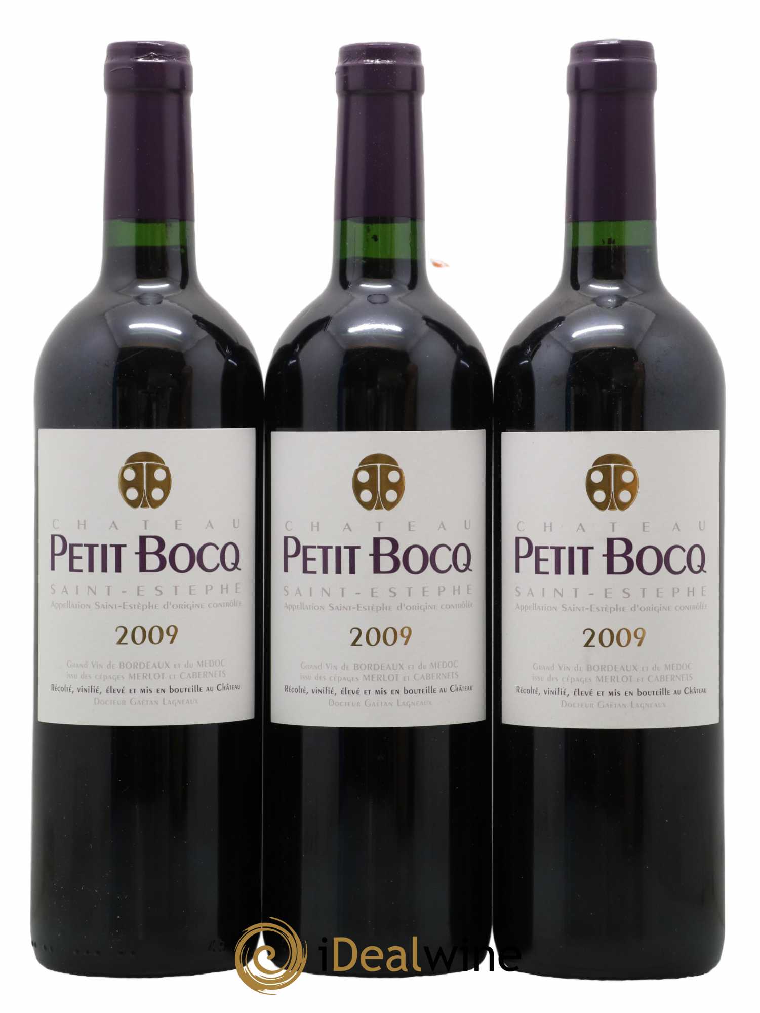 Château Petit Bocq Cru Bourgeois 2009 - Lot de 12 bouteilles - 3