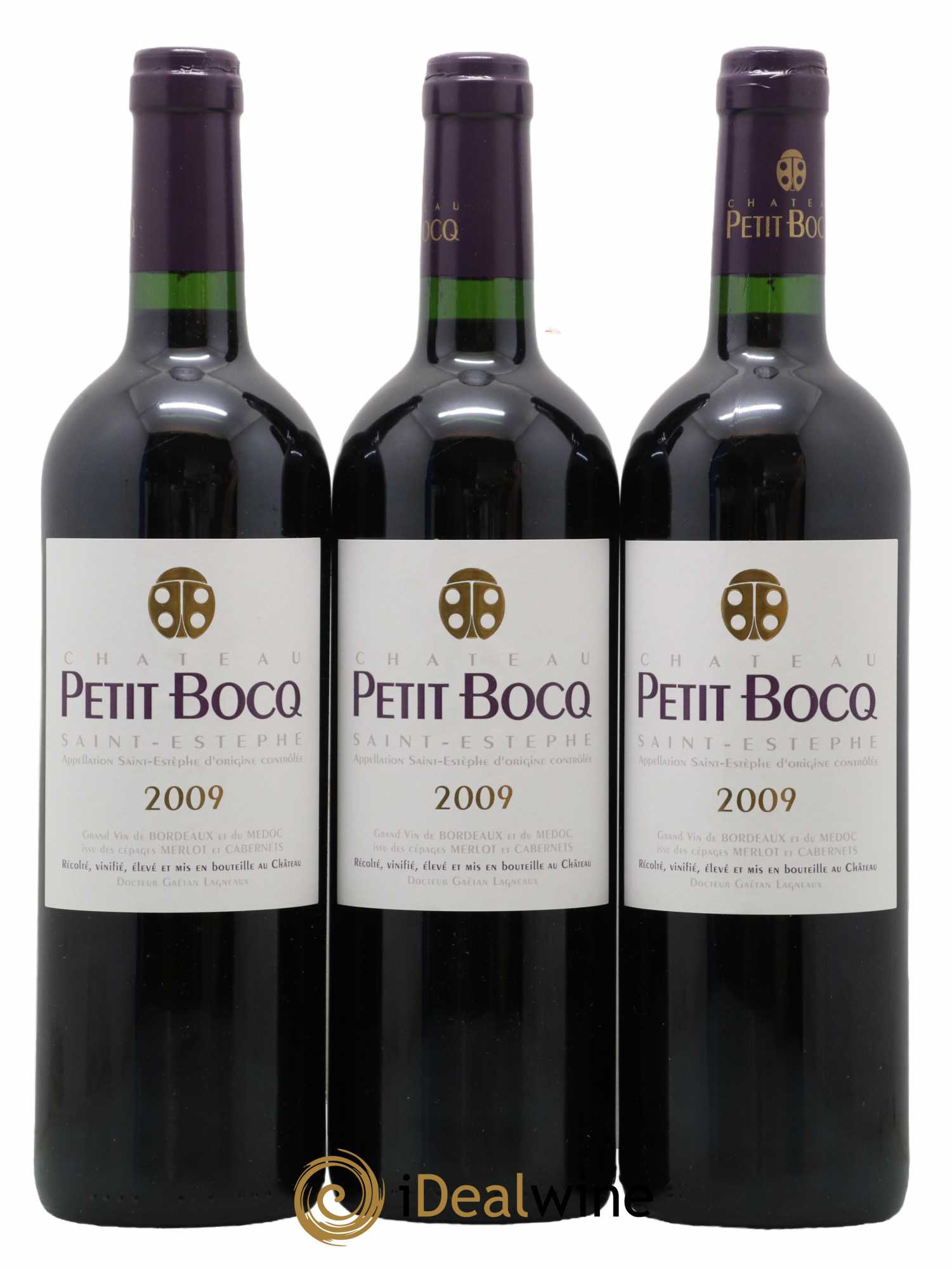 Château Petit Bocq Cru Bourgeois 2009 - Lot de 12 bouteilles - 4