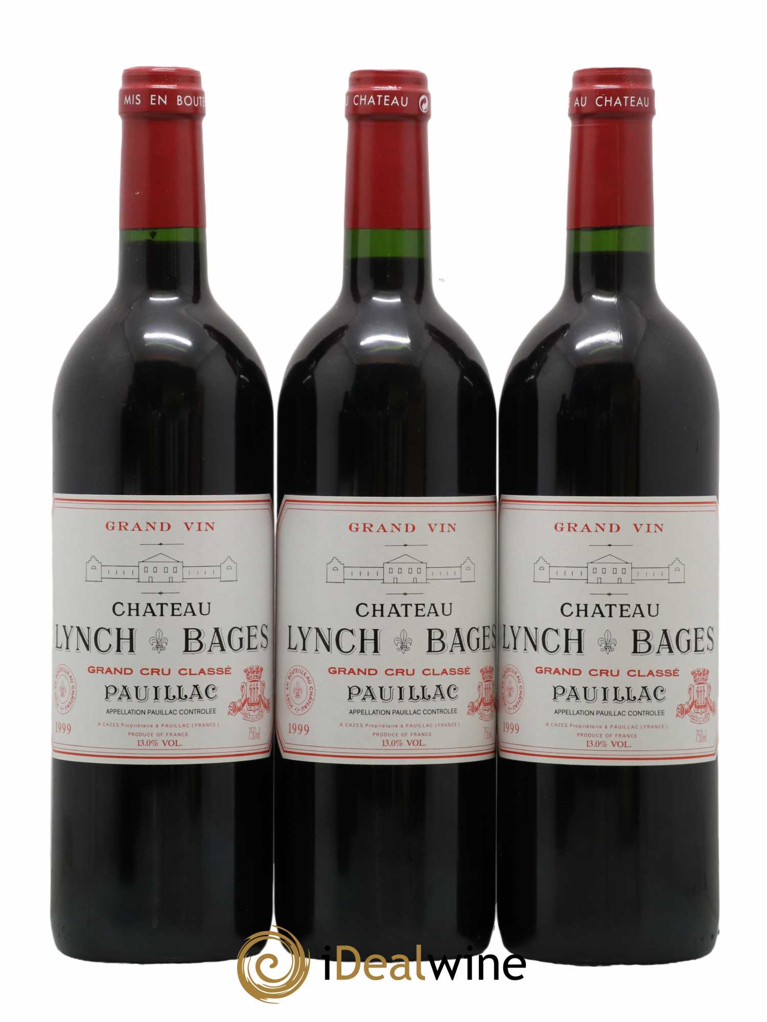 Château Lynch Bages 5ème Grand Cru Classé 1999 - Lot de 12 bouteilles - 2
