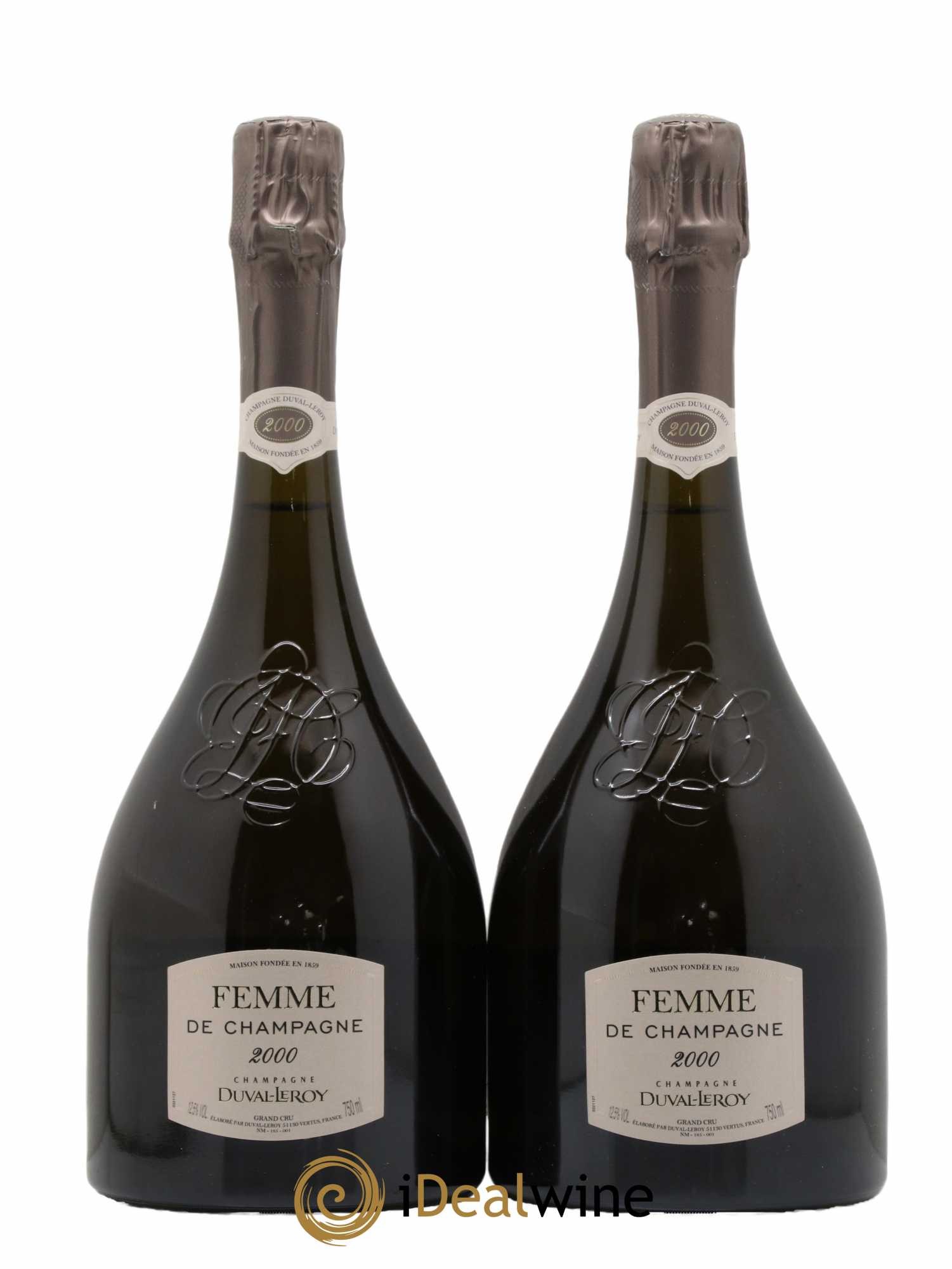 Femme de Champagne Duval-Leroy 2000 - Lot de 2 bouteilles - 0