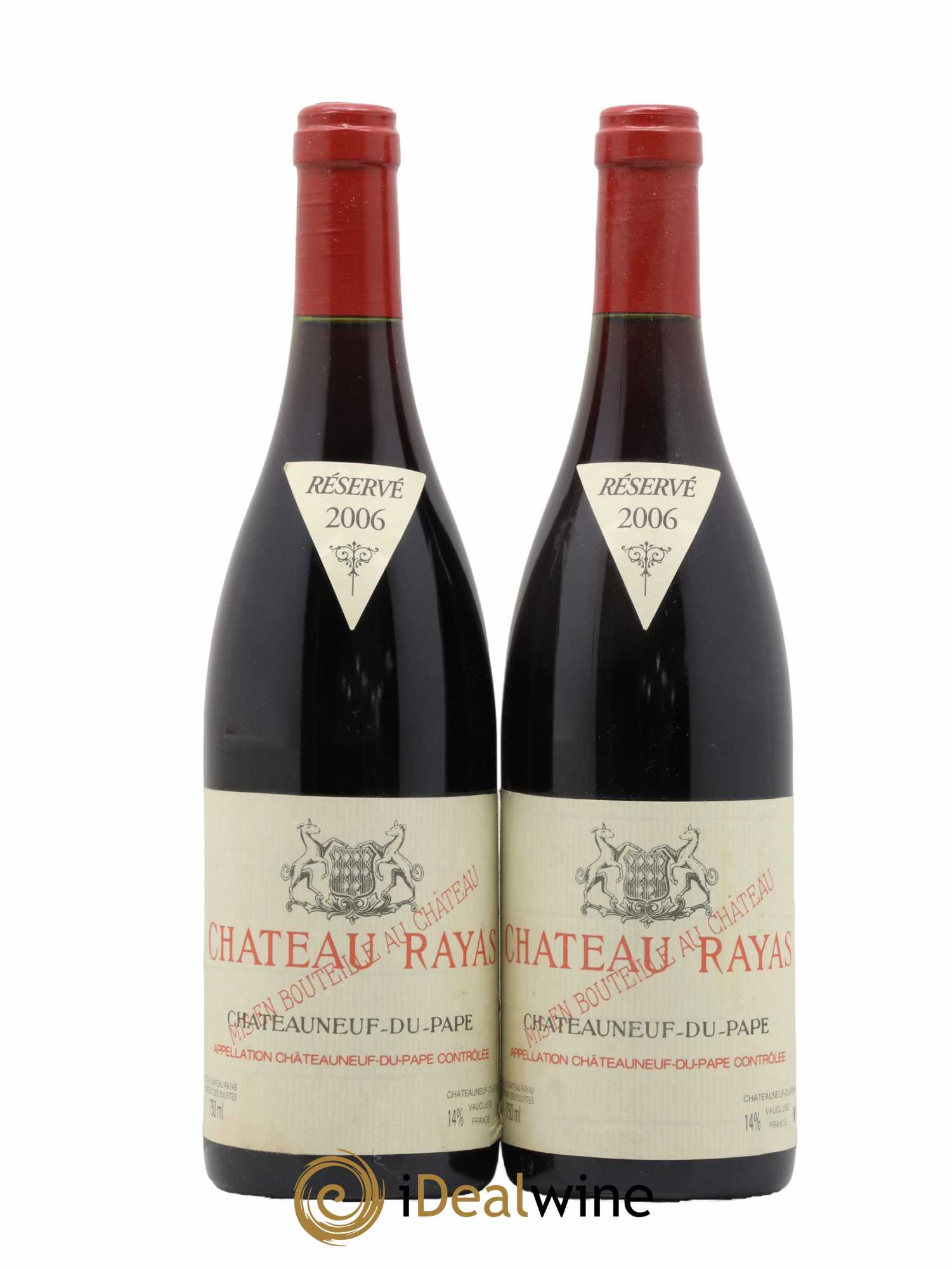 Châteauneuf-du-Pape Château Rayas Emmanuel Reynaud 2006 - Lot de 2 bouteilles - 0