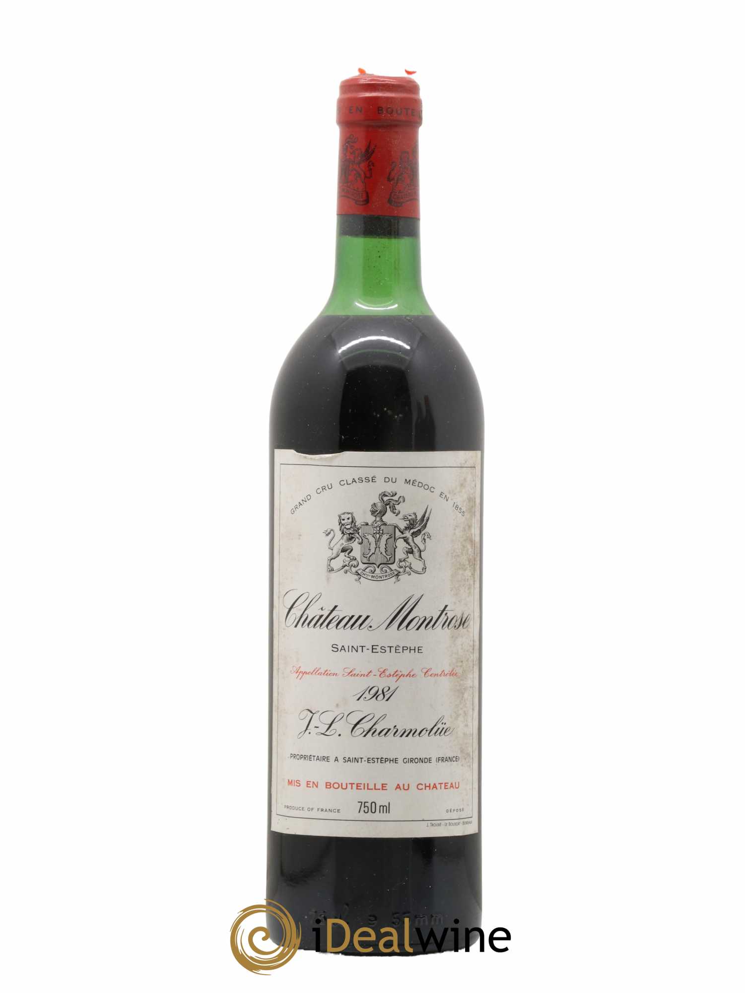 Château Montrose 2ème Grand Cru Classé 1981 - Lot de 1 bouteille - 0
