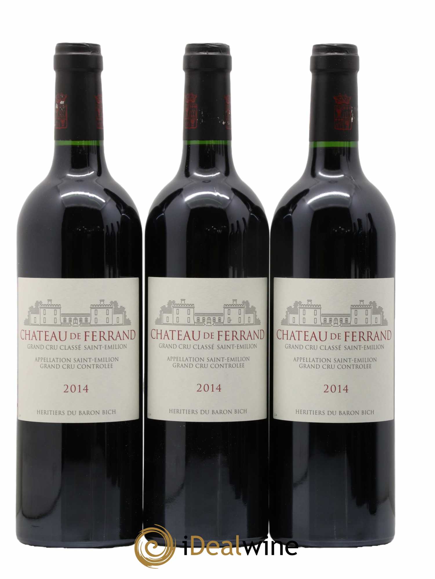 Château de Ferrand Grand Cru Classé 2014 - Lot de 6 bouteilles - 2