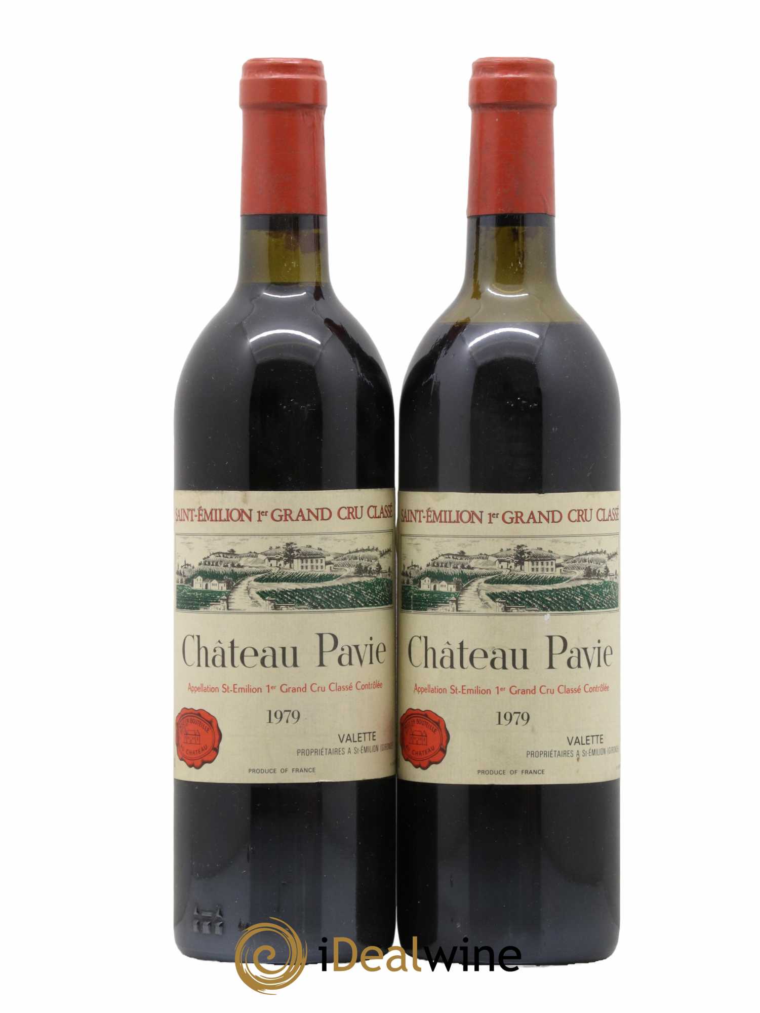 Château Pavie 1er Grand Cru Classé A 1979 - Lot de 2 bouteilles - 0