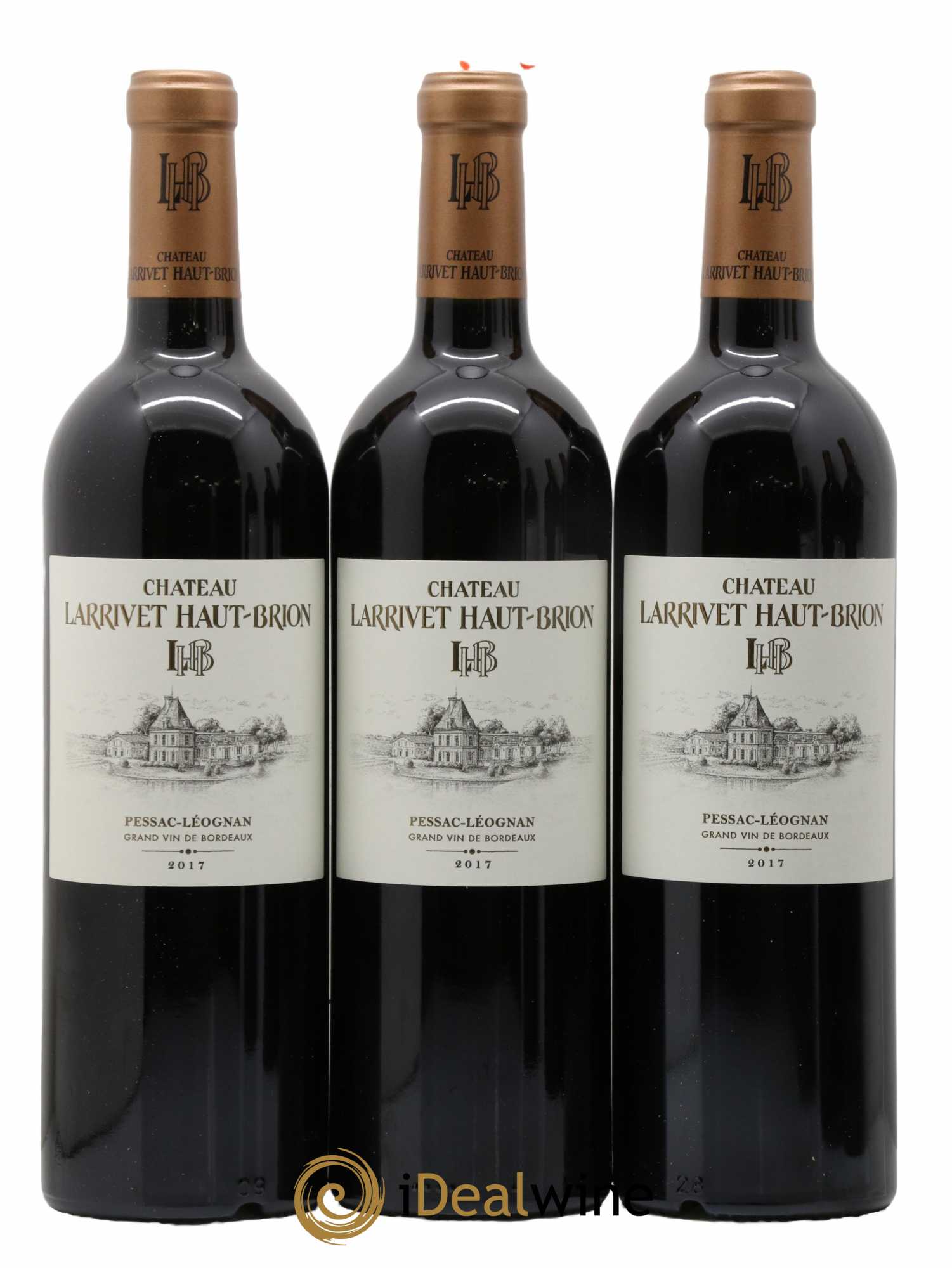 Château Larrivet Haut-Brion 2017 - Lot de 6 bouteilles - 2