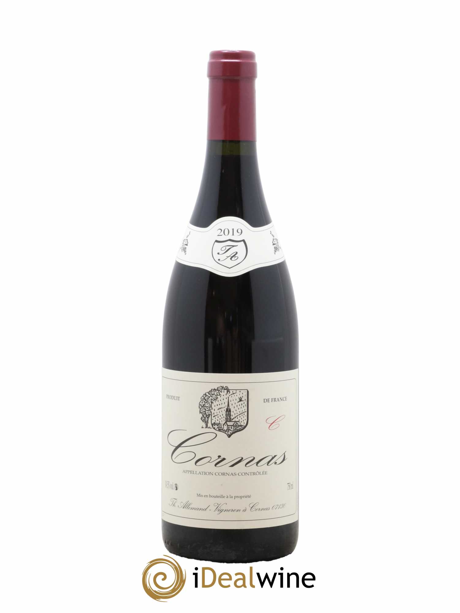 Cornas Chaillot Thierry Allemand 2019 - Lot de 1 bouteille - 0