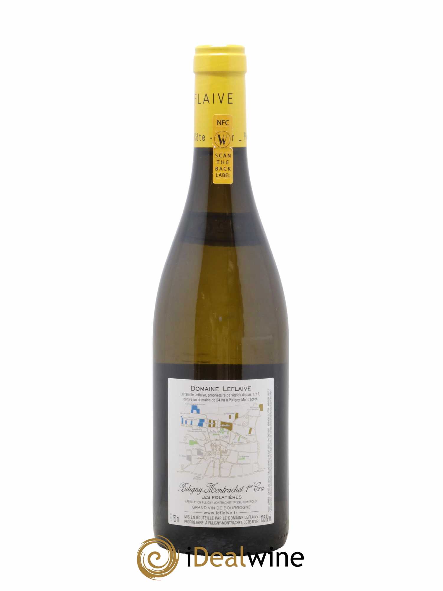 Puligny-Montrachet 1er Cru Les Folatières Leflaive (Domaine) 2020 - Lot de 1 bouteille - 1