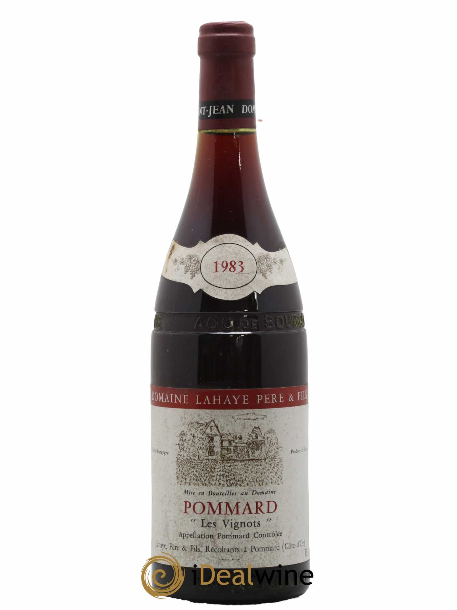 Pommard Les Vignots Domaine Lahaye 1983 - Lot de 1 bouteille - 0