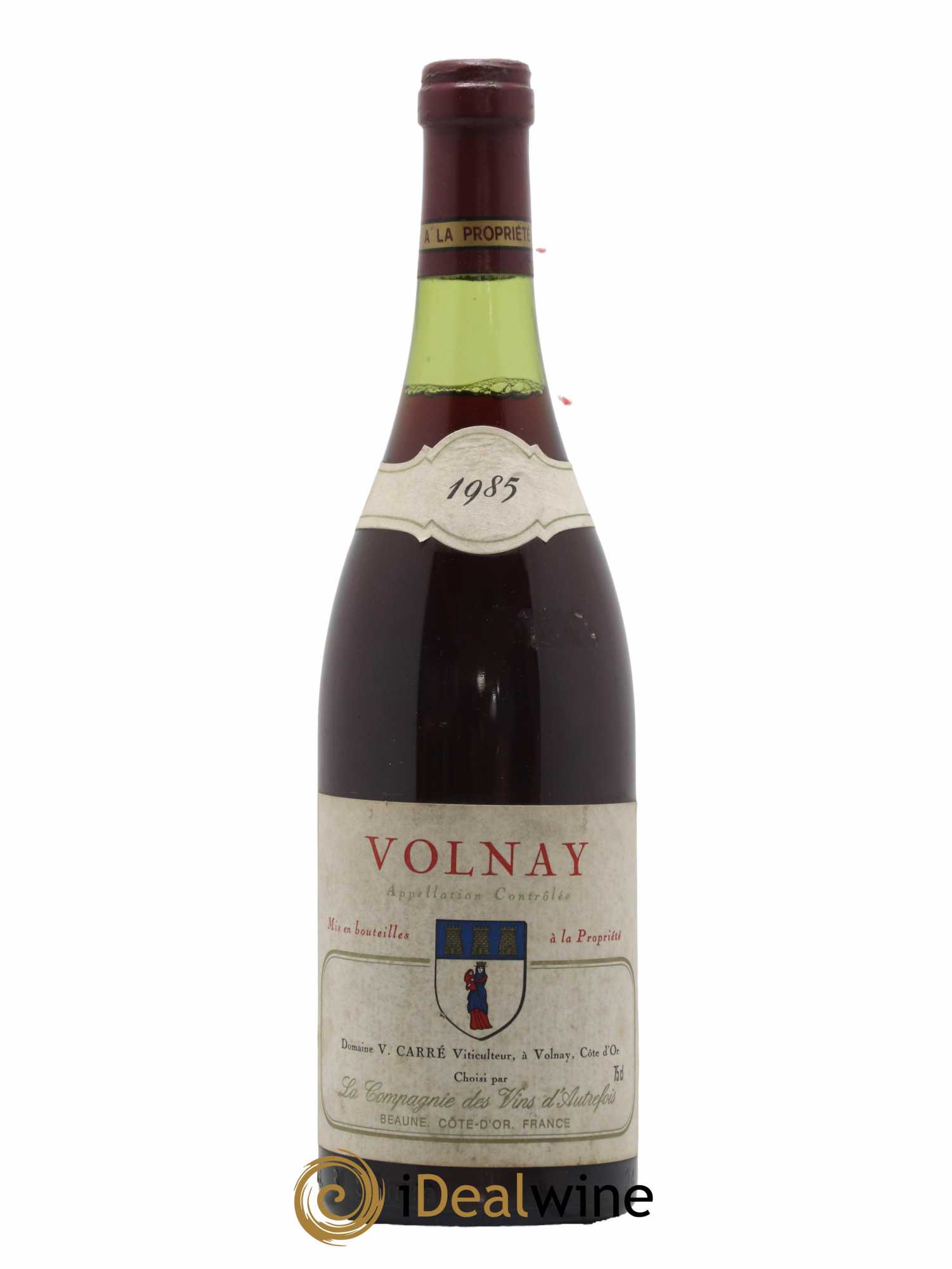 Volnay Domaine V Carré 1985 - Lot de 1 bouteille - 0