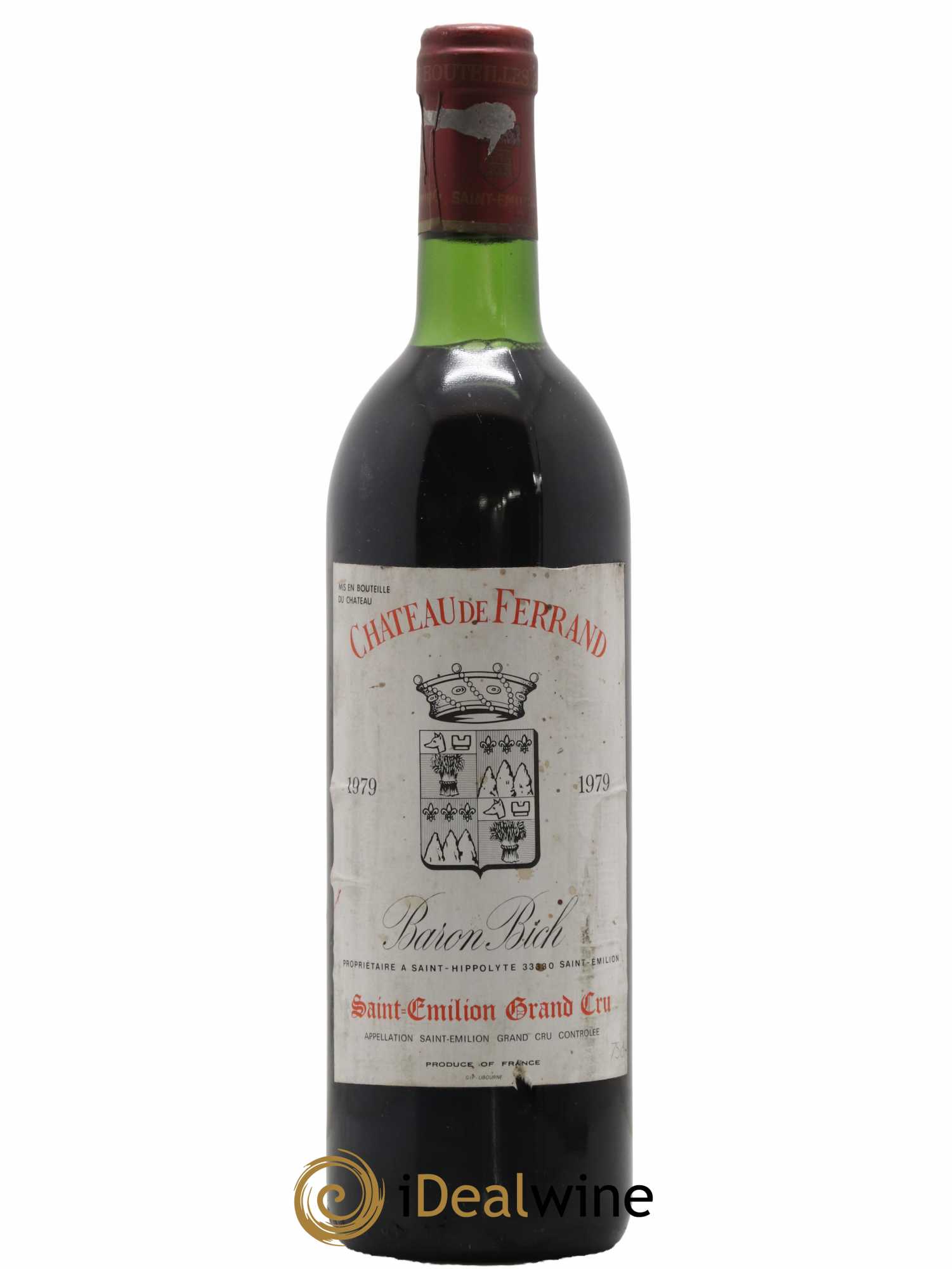 Château de Ferrand Grand Cru Classé 1979 - Lot de 1 bouteille - 0