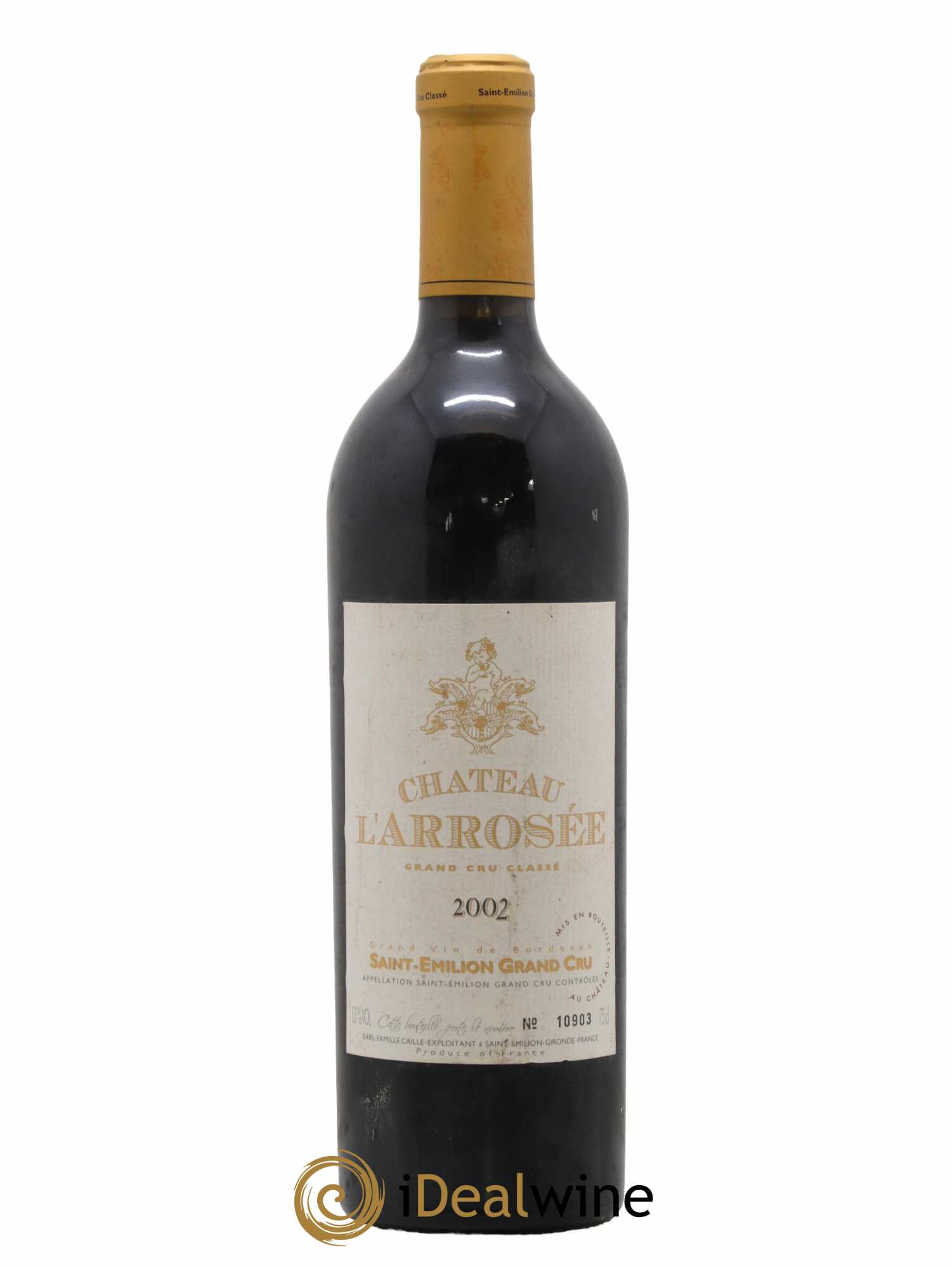 Château l' Arrosée Grand Cru Classé 2002 - Lot de 1 bouteille - 0