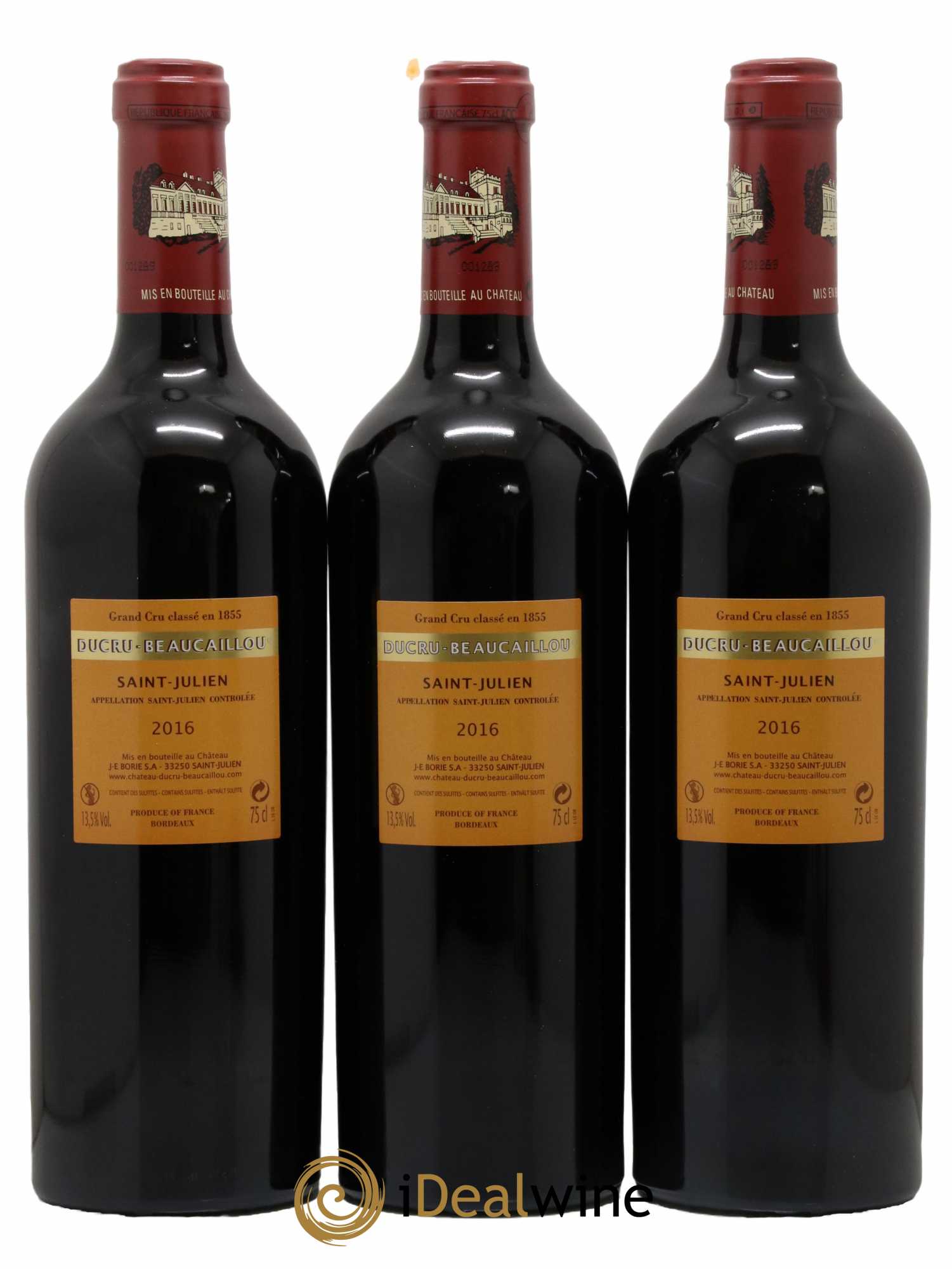 Château Ducru Beaucaillou 2ème Grand Cru Classé 2016 - Lot de 6 bouteilles - 2