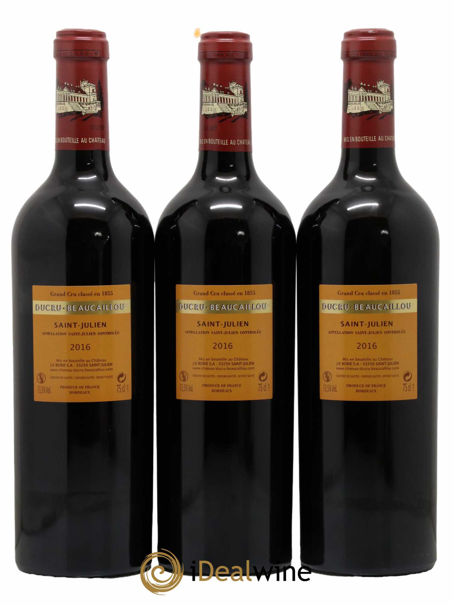 Château Ducru Beaucaillou 2ème Grand Cru Classé 2016 - Lot de 6 bouteilles - 4