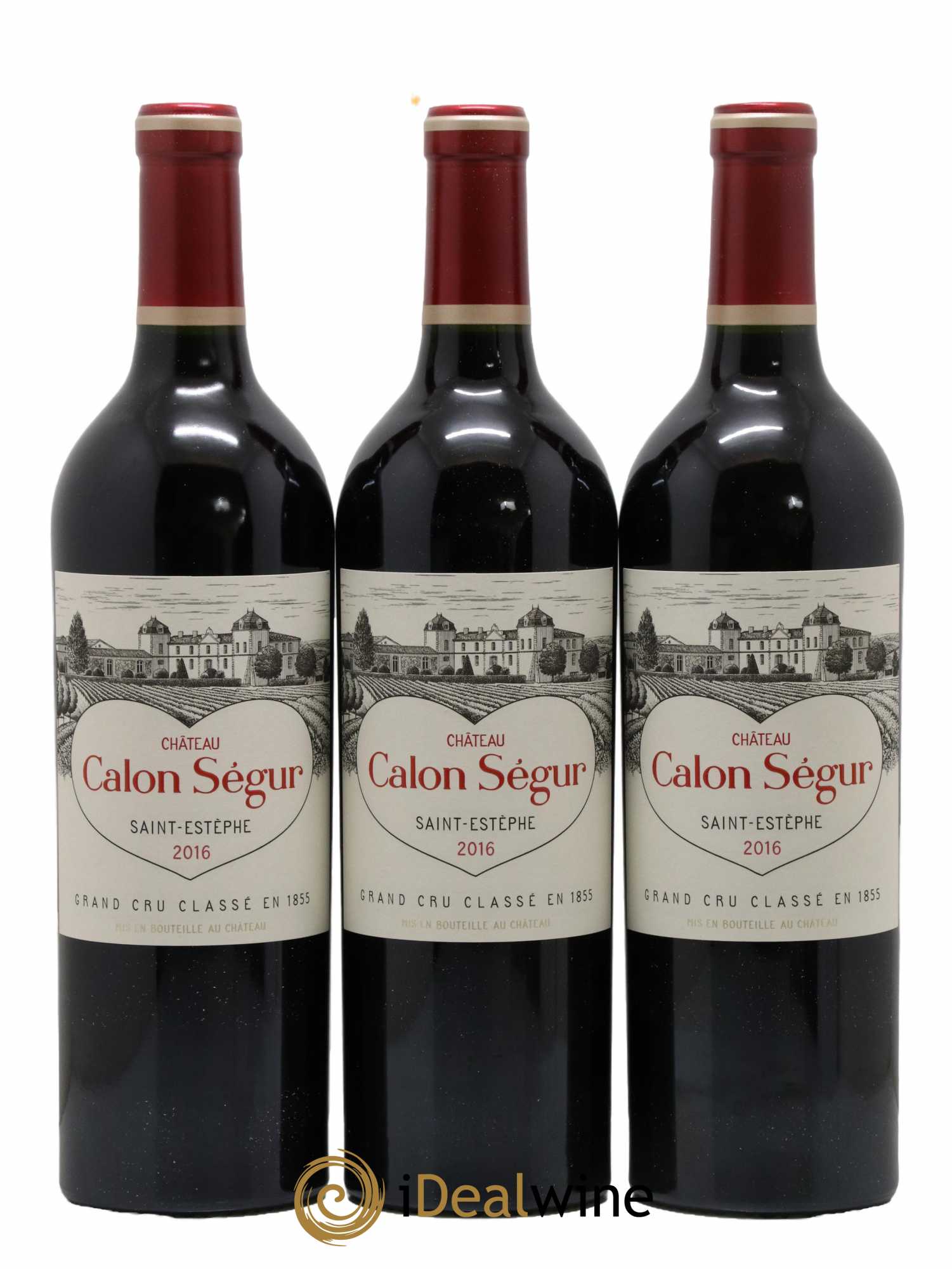 Château Calon Ségur 3ème Grand Cru Classé 2016 - Lot de 6 bouteilles - 1