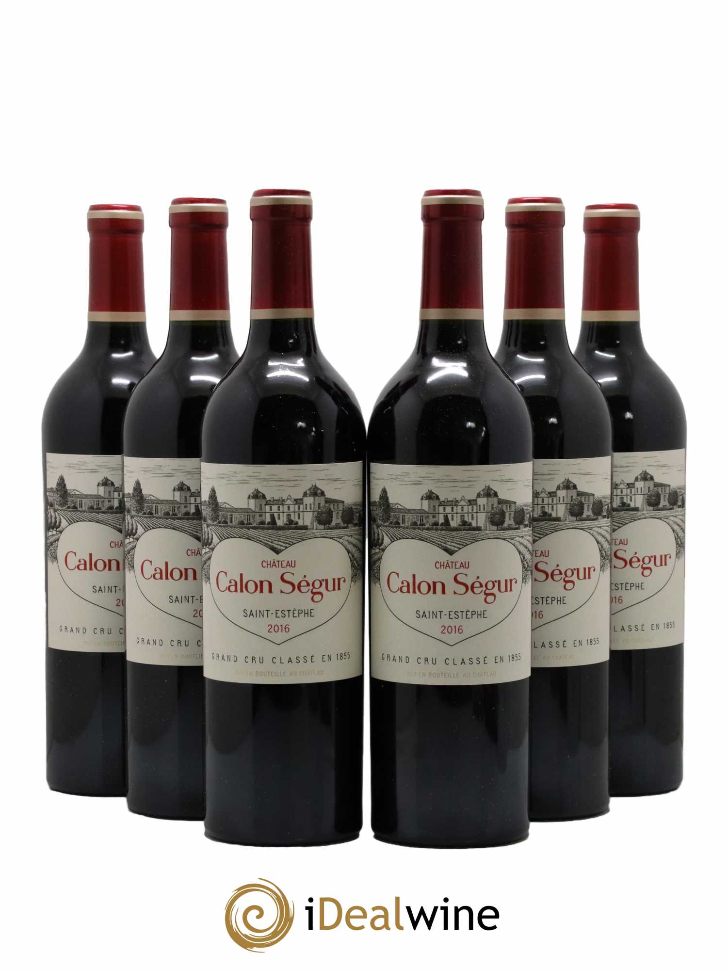 Château Calon Ségur 3ème Grand Cru Classé 2016 - Lot de 6 bouteilles - 0