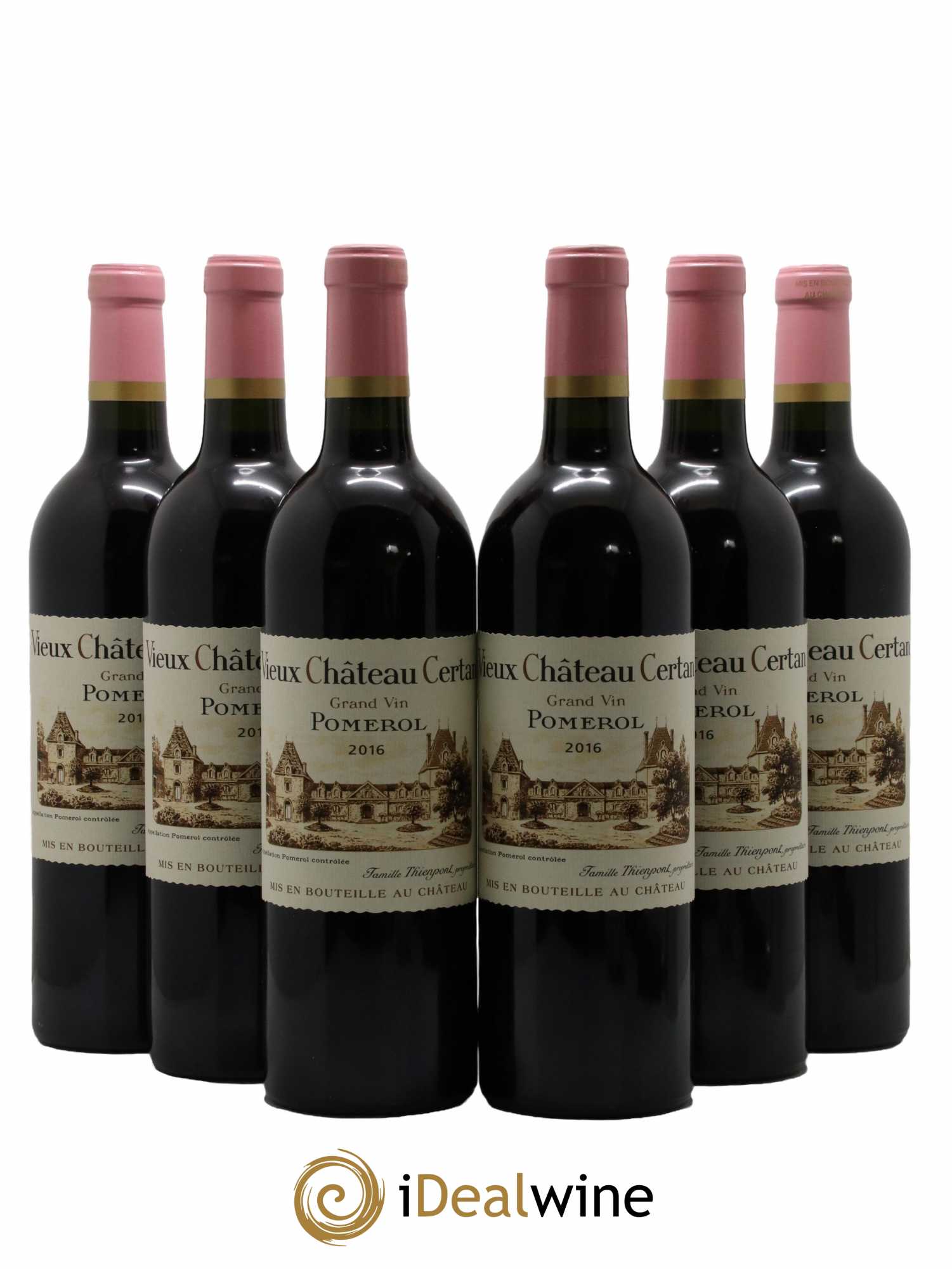 Vieux Château Certan 2016 - Lot de 6 bouteilles - 0