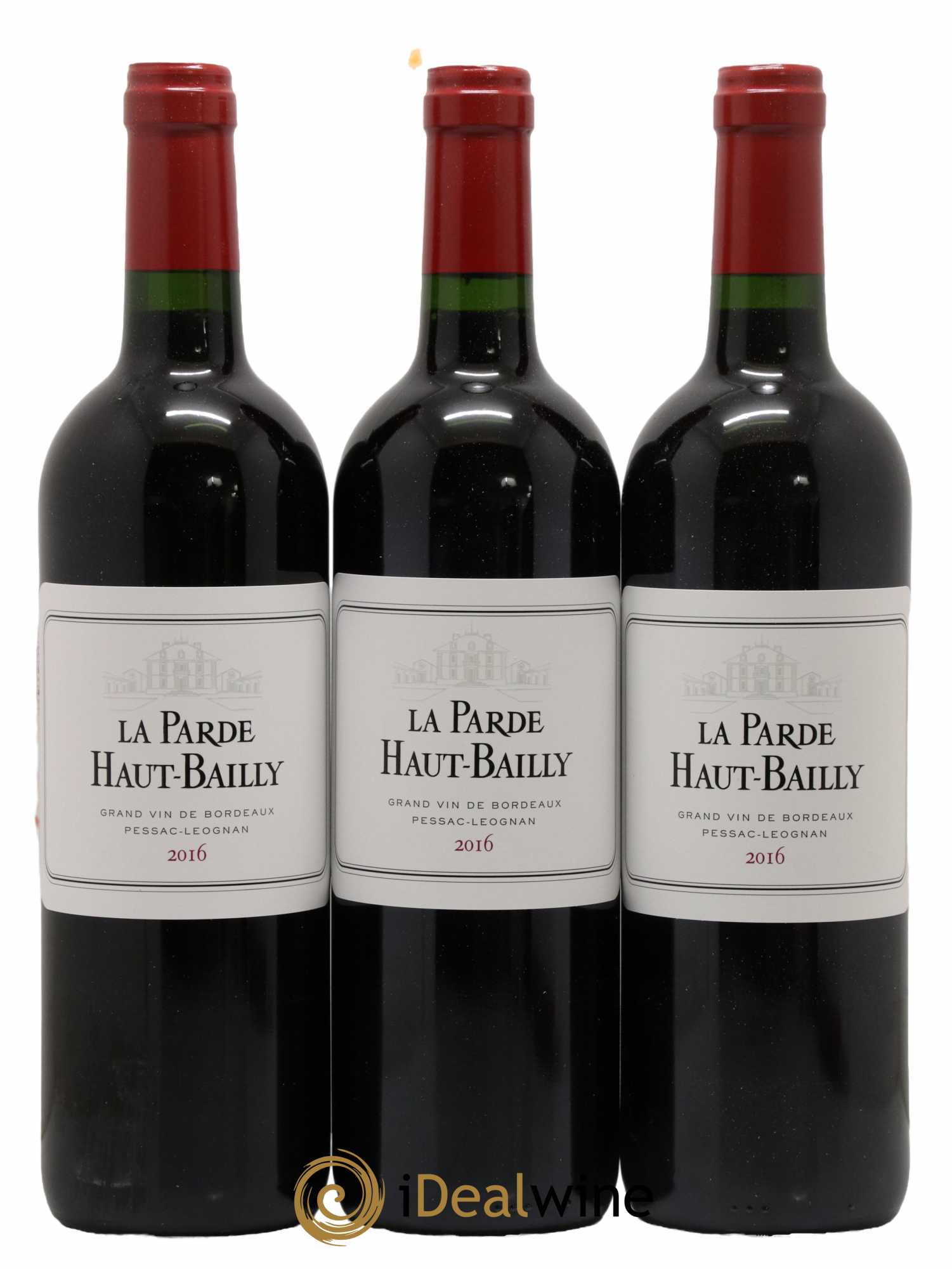 Haut Bailly II (Anciennement La Parde de Haut-Bailly) Second Vin 2016 - Lot de 6 bouteilles - 1