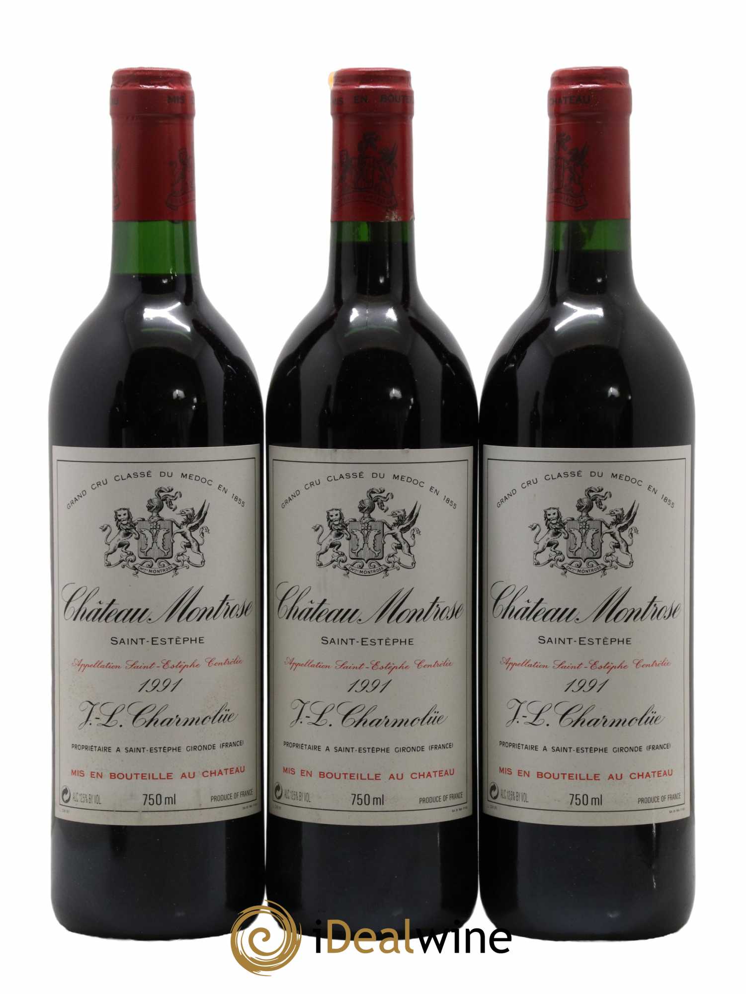 Château Montrose 2ème Grand Cru Classé 1991 - Lot de 12 bouteilles - 3