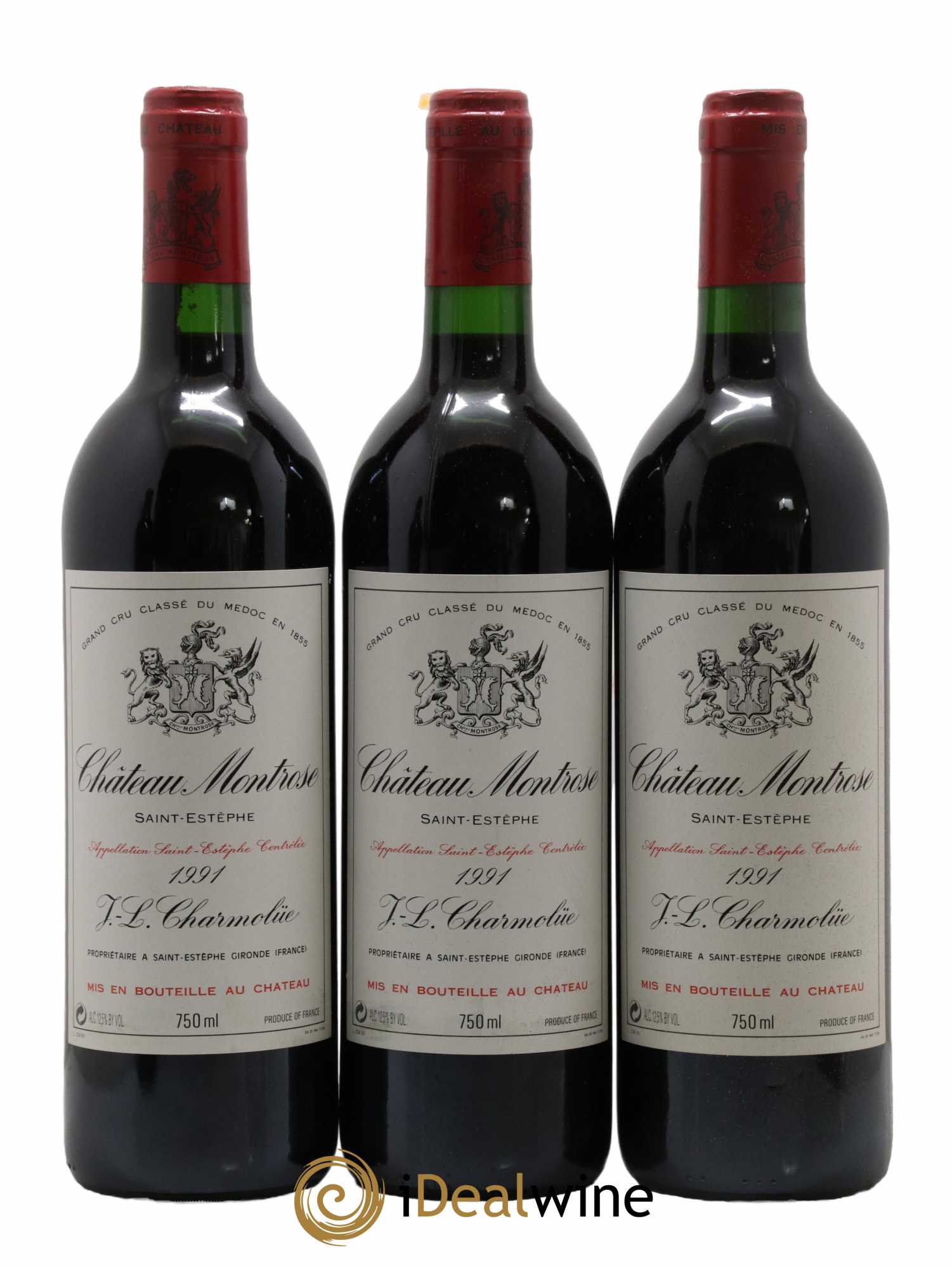 Château Montrose 2ème Grand Cru Classé 1991 - Lot de 12 bouteilles - 4