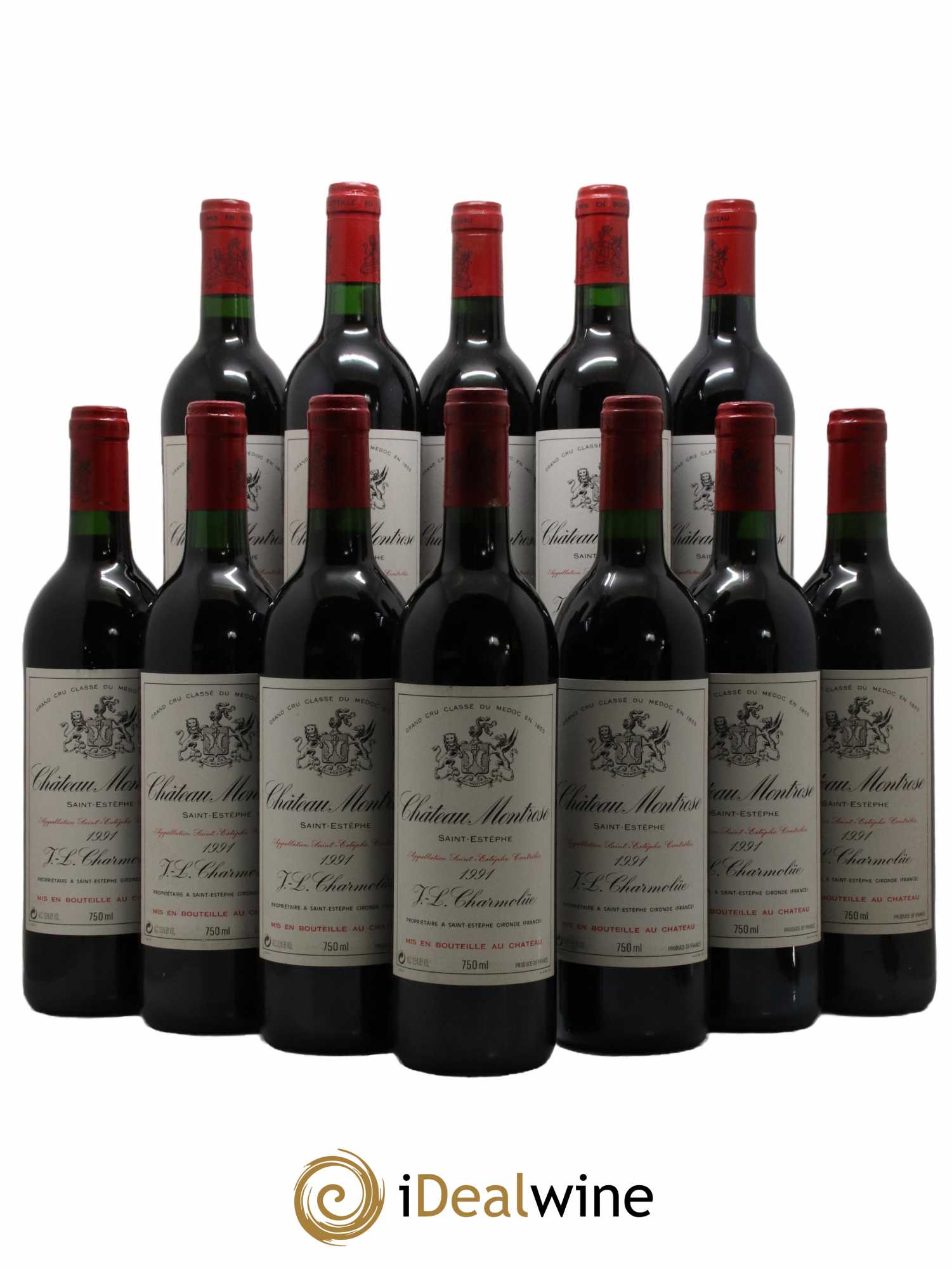 Château Montrose 2ème Grand Cru Classé 1991 - Lot de 12 bouteilles - 0