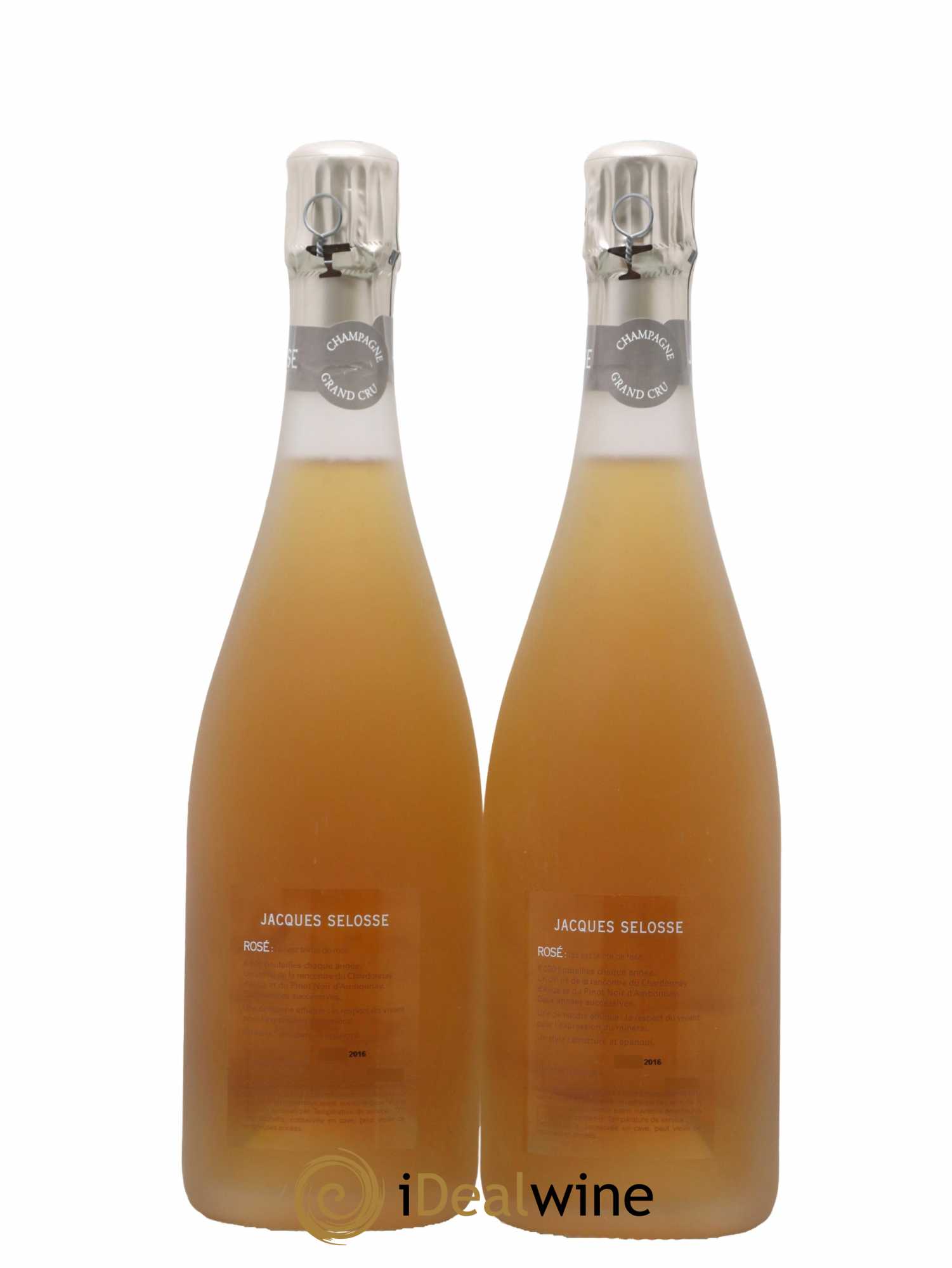 Rosé Brut Jacques Selosse - Lot de 2 bouteilles - 1