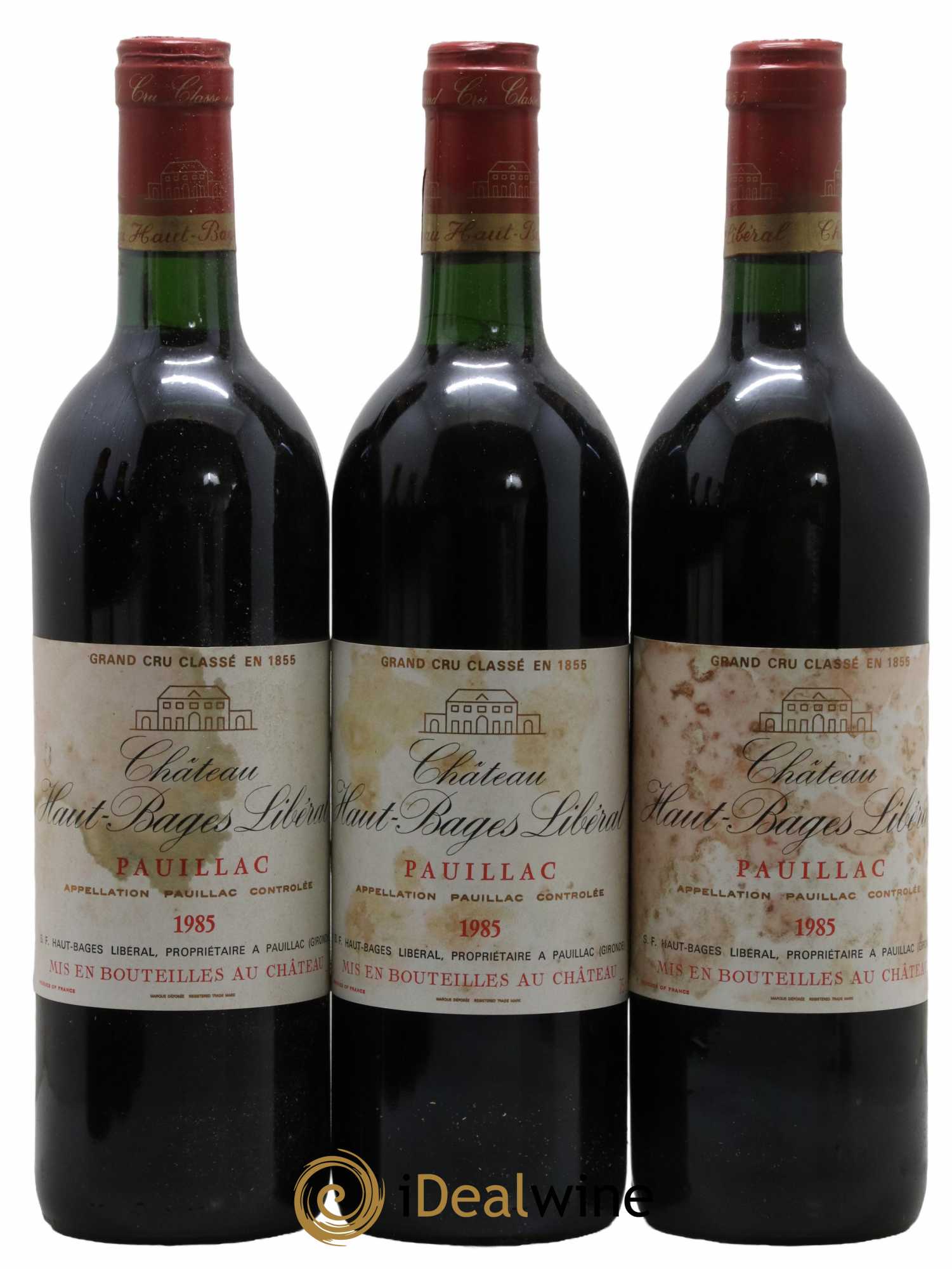 Château Haut Bages Libéral 5ème Grand Cru Classé 1985 - Lot de 12 bouteilles - 2