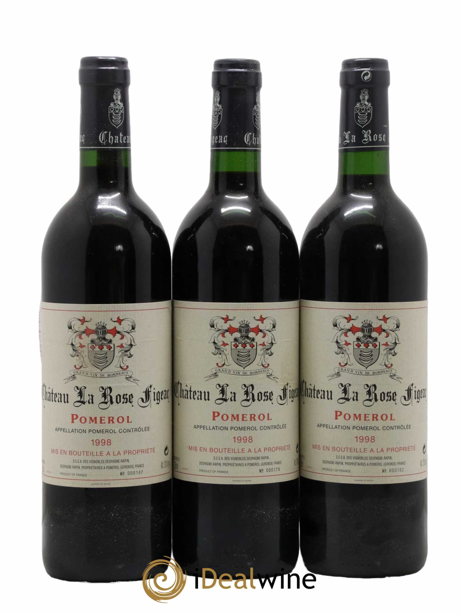 Château la Rose Figeac 1998 - Lot de 12 bouteilles - 4
