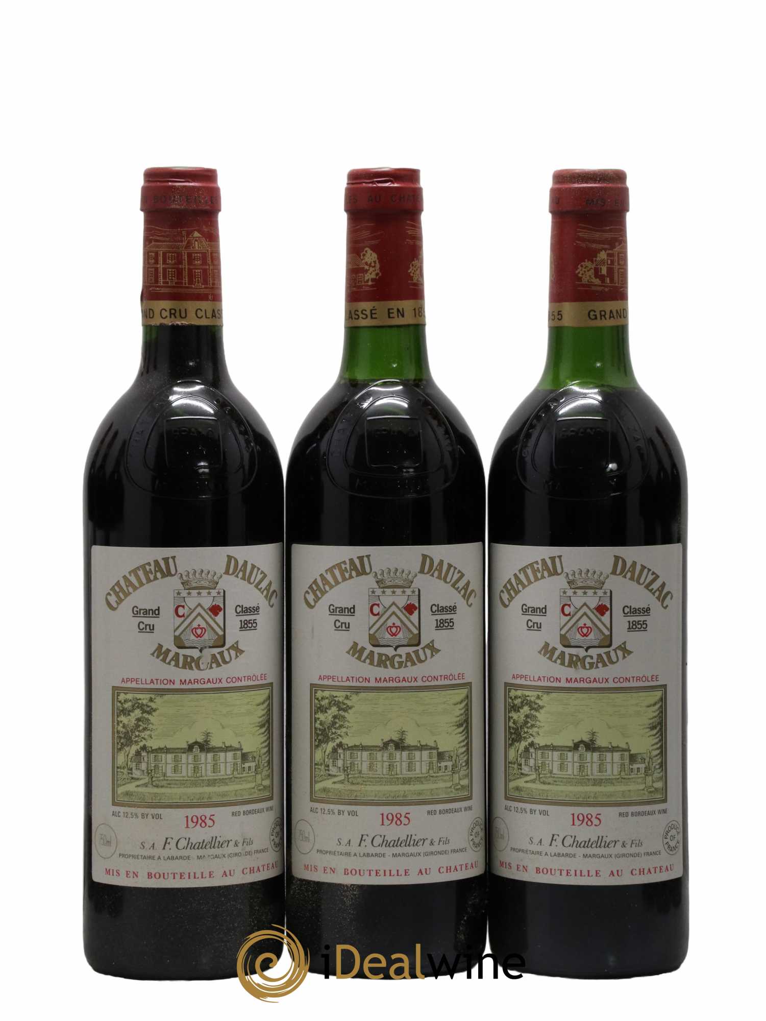 Château Dauzac 5ème Grand Cru Classé 1985 - Lot of 12 bottles - 2