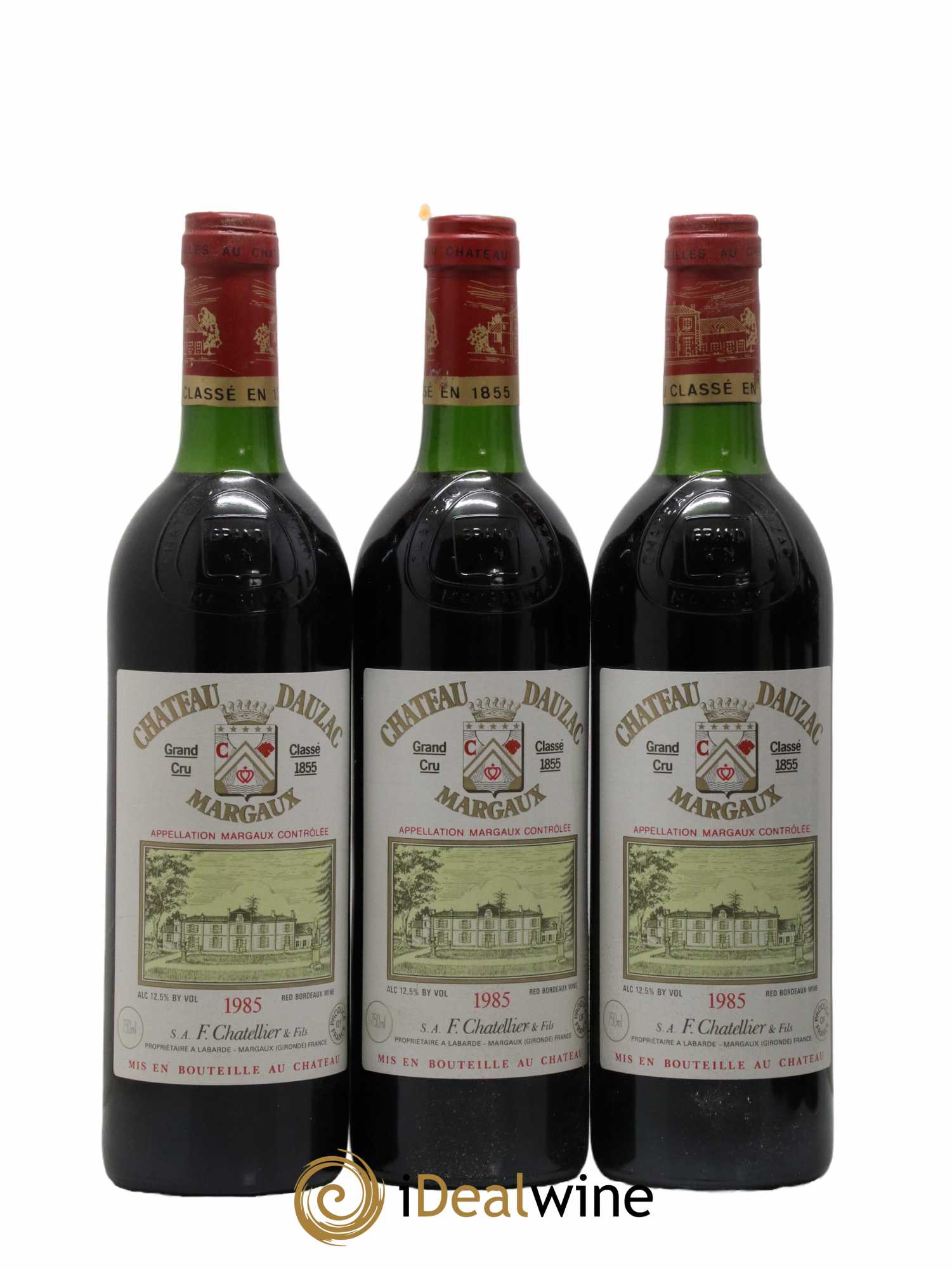Château Dauzac 5ème Grand Cru Classé 1985 - Lot of 12 bottles - 3