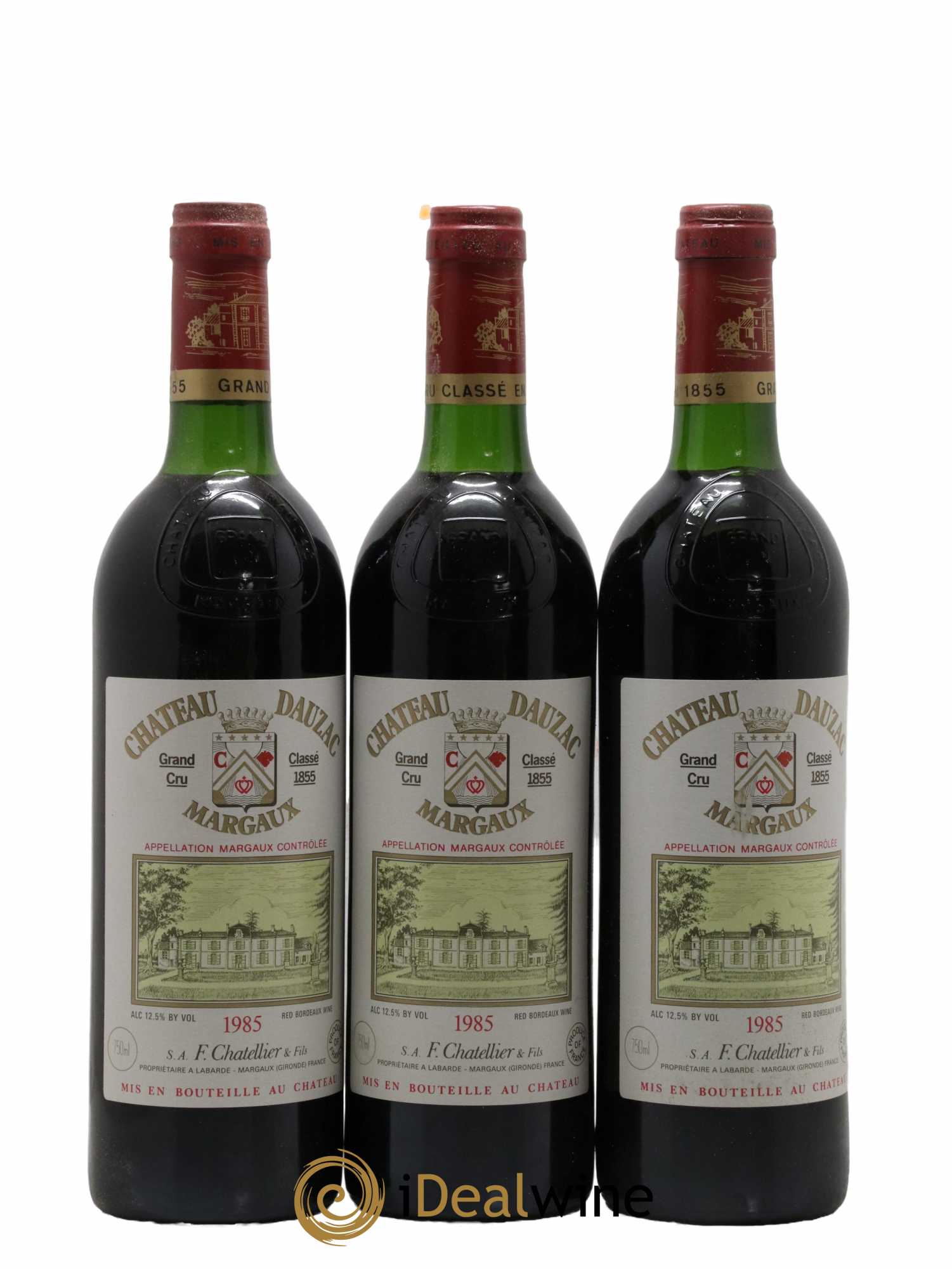 Château Dauzac 5ème Grand Cru Classé 1985 - Lot of 12 bottles - 4