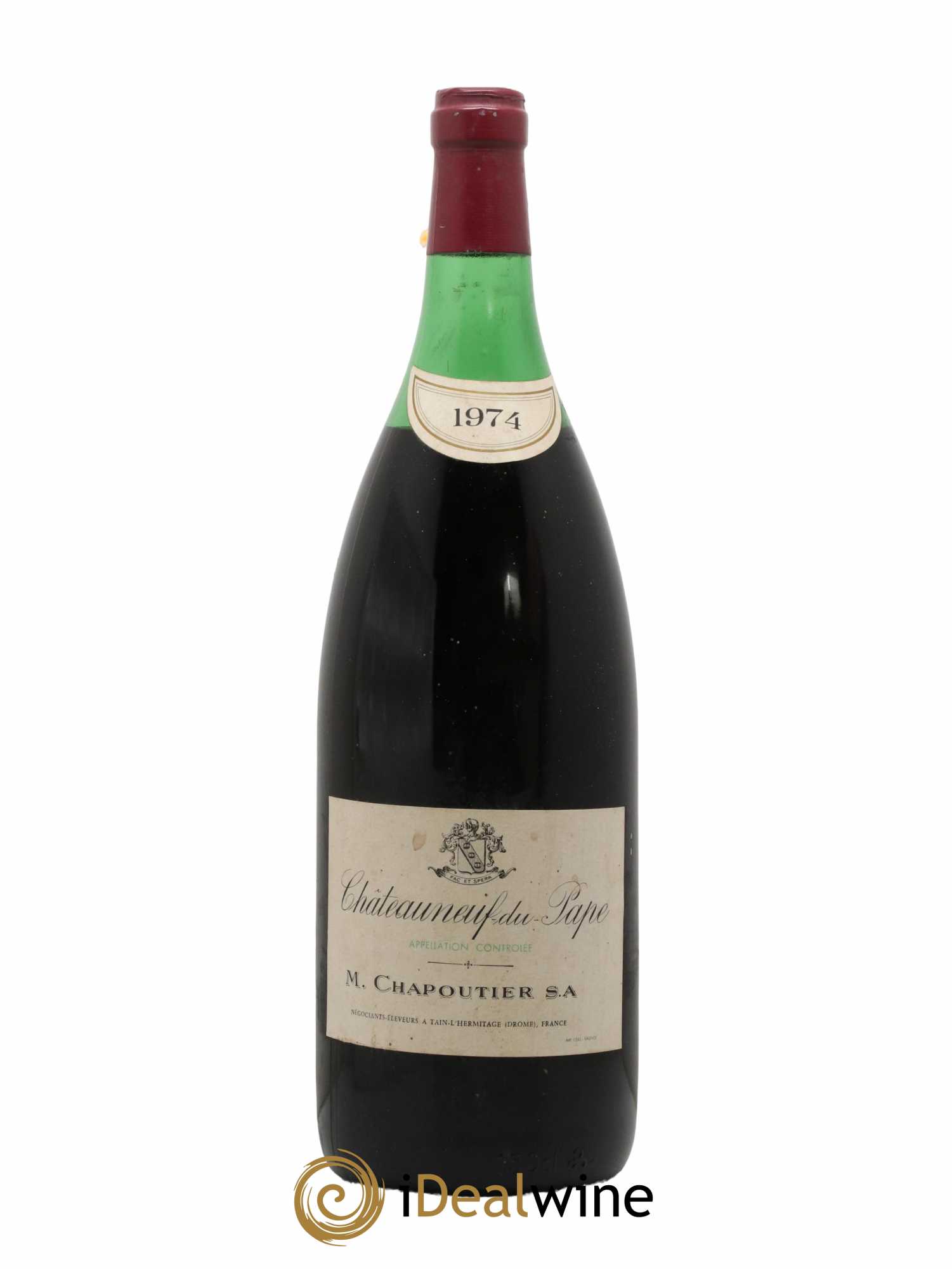 Châteauneuf-du-Pape - 1974 - Posten von 1 Magnum - 0
