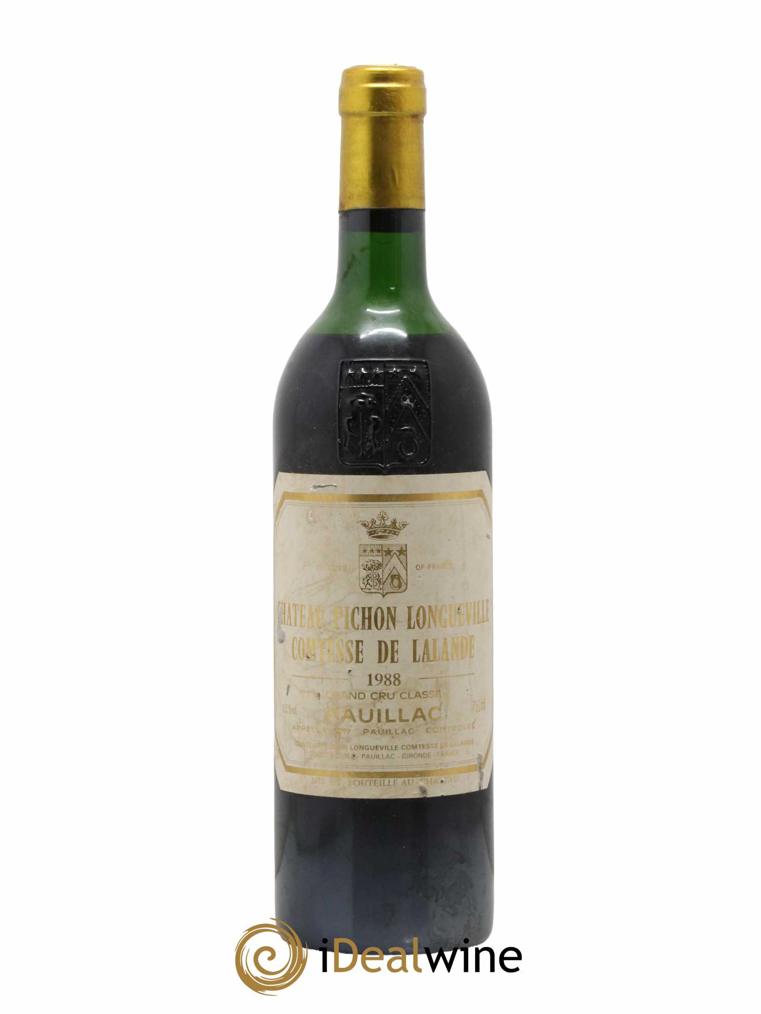 Château Pichon Longueville Comtesse de Lalande 2ème Grand Cru Classé 1988 - Lot de 1 bouteille - 0
