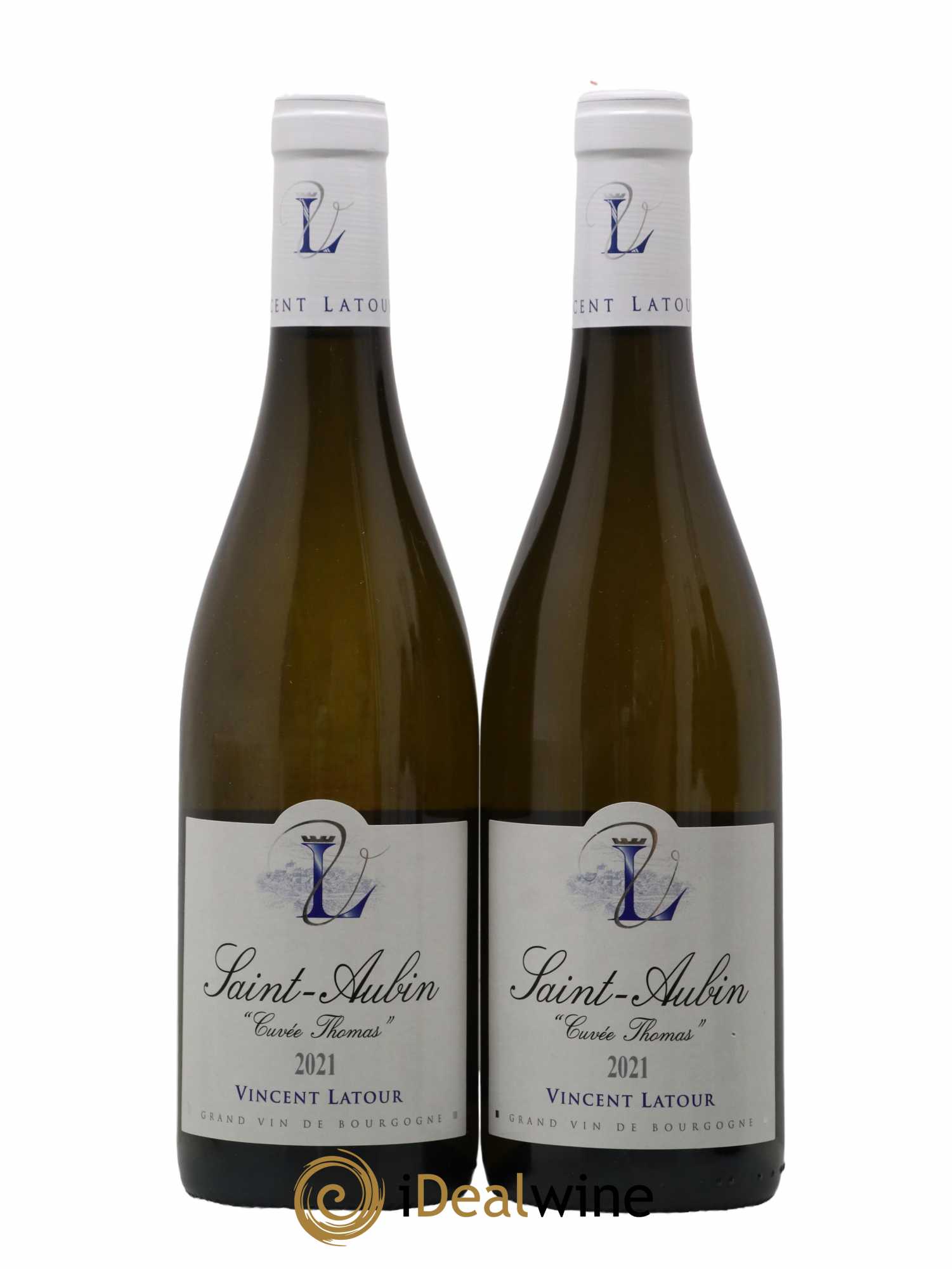 Saint-Aubin Cuvée Thomas Vincent Latour 2021 - Lot de 2 bouteilles - 0