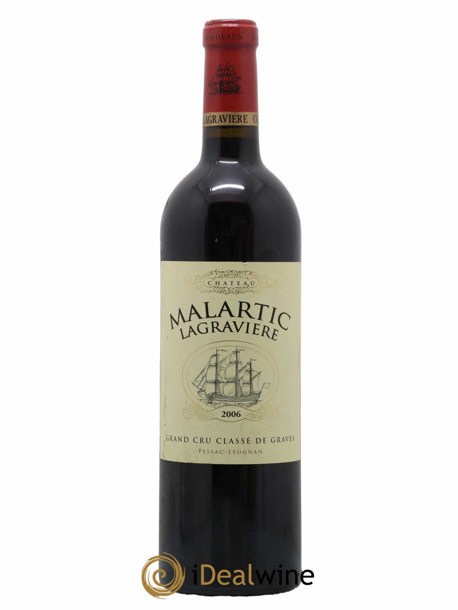 Château Malartic-Lagravière Cru Classé de Graves 2006 - Lot de 1 bouteille - 0