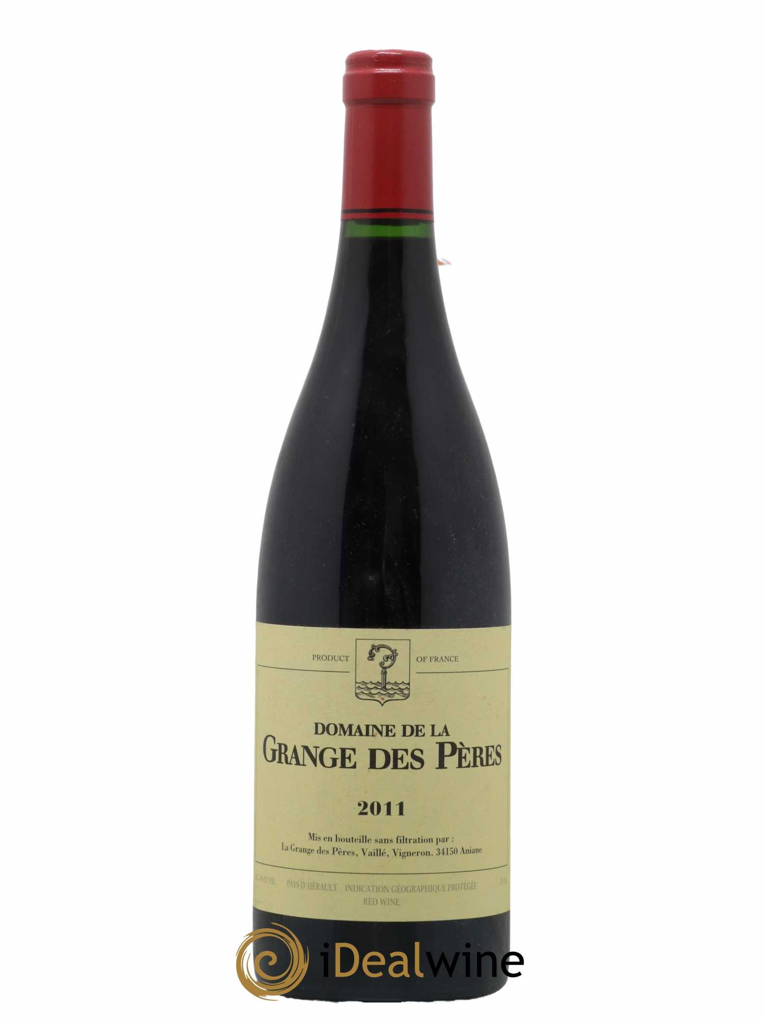 Pays d'Hérault Grange des Pères Laurent Vaillé 2011 - Lot de 1 bouteille - 0