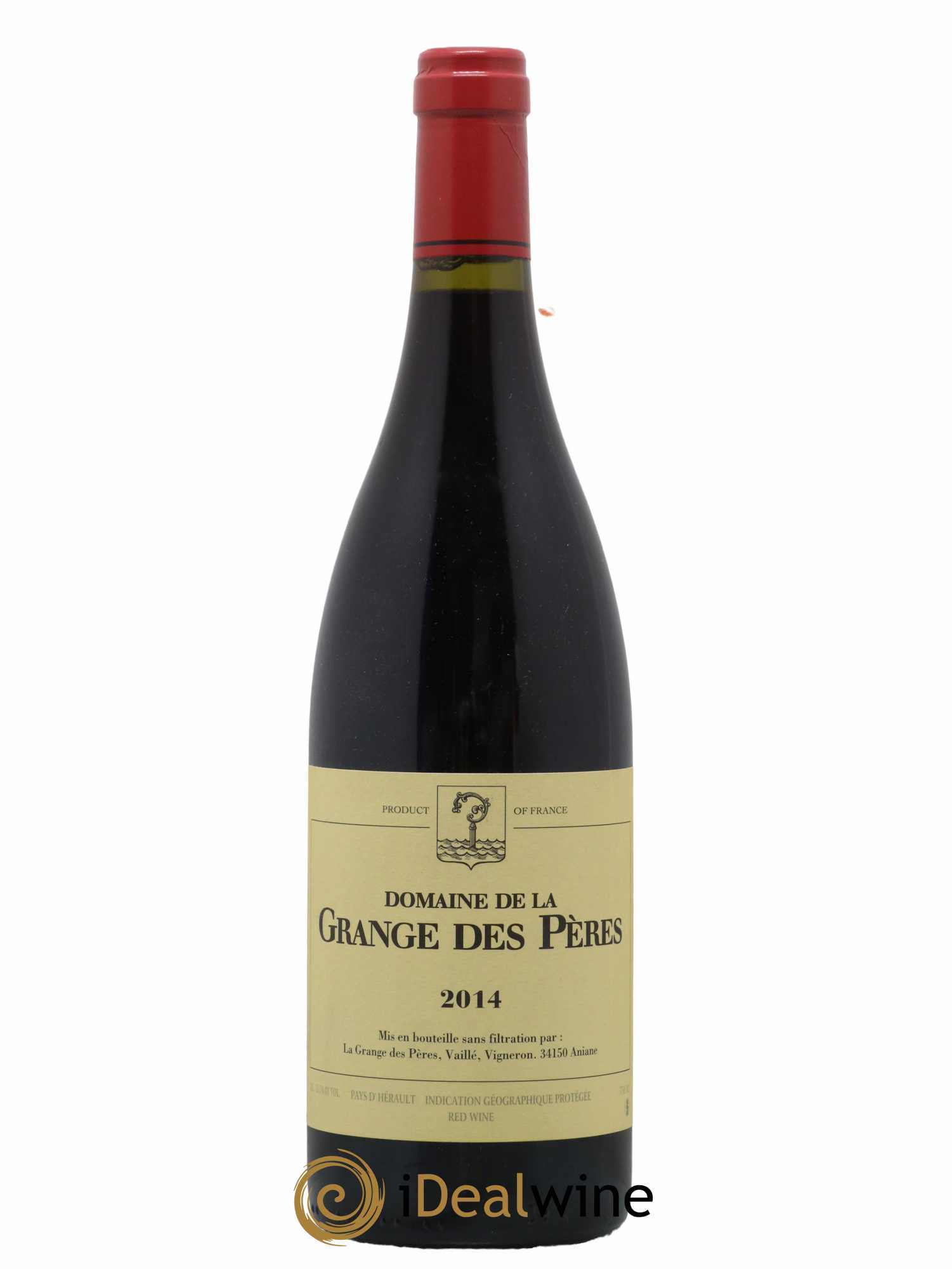 Pays d'Hérault Grange des Pères Laurent Vaillé 2014 - Lot de 1 bouteille - 0